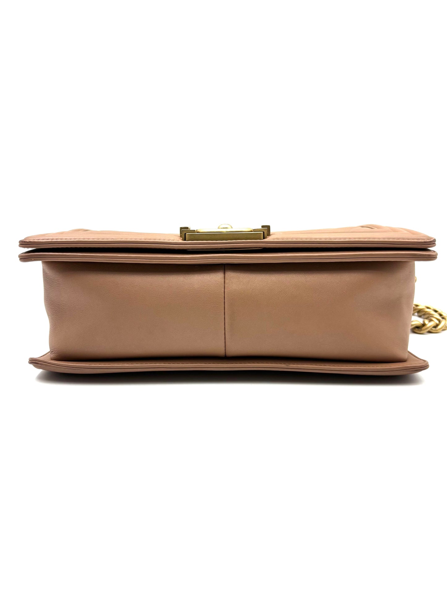 Chanel - Boy - Leather - Pink - (medium)