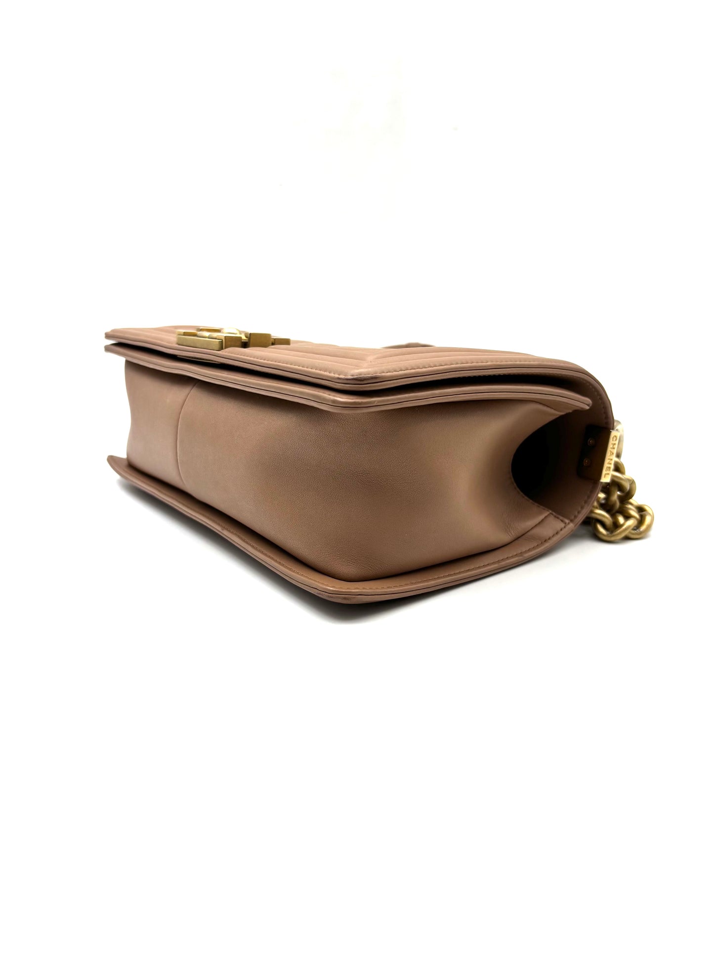 Chanel - Boy - Leather - Pink - (medium)