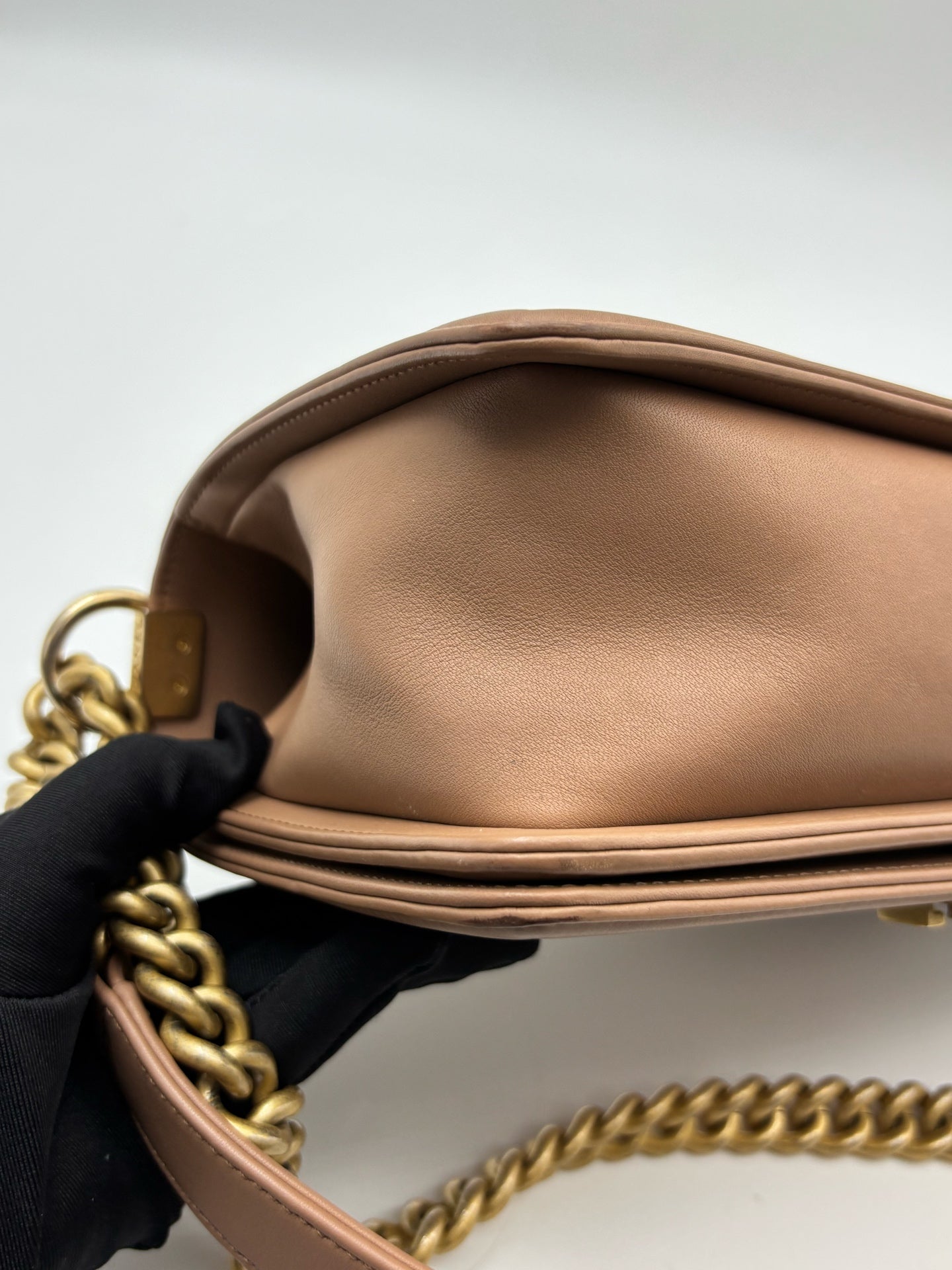 Chanel - Boy - Leather - Pink - (medium)