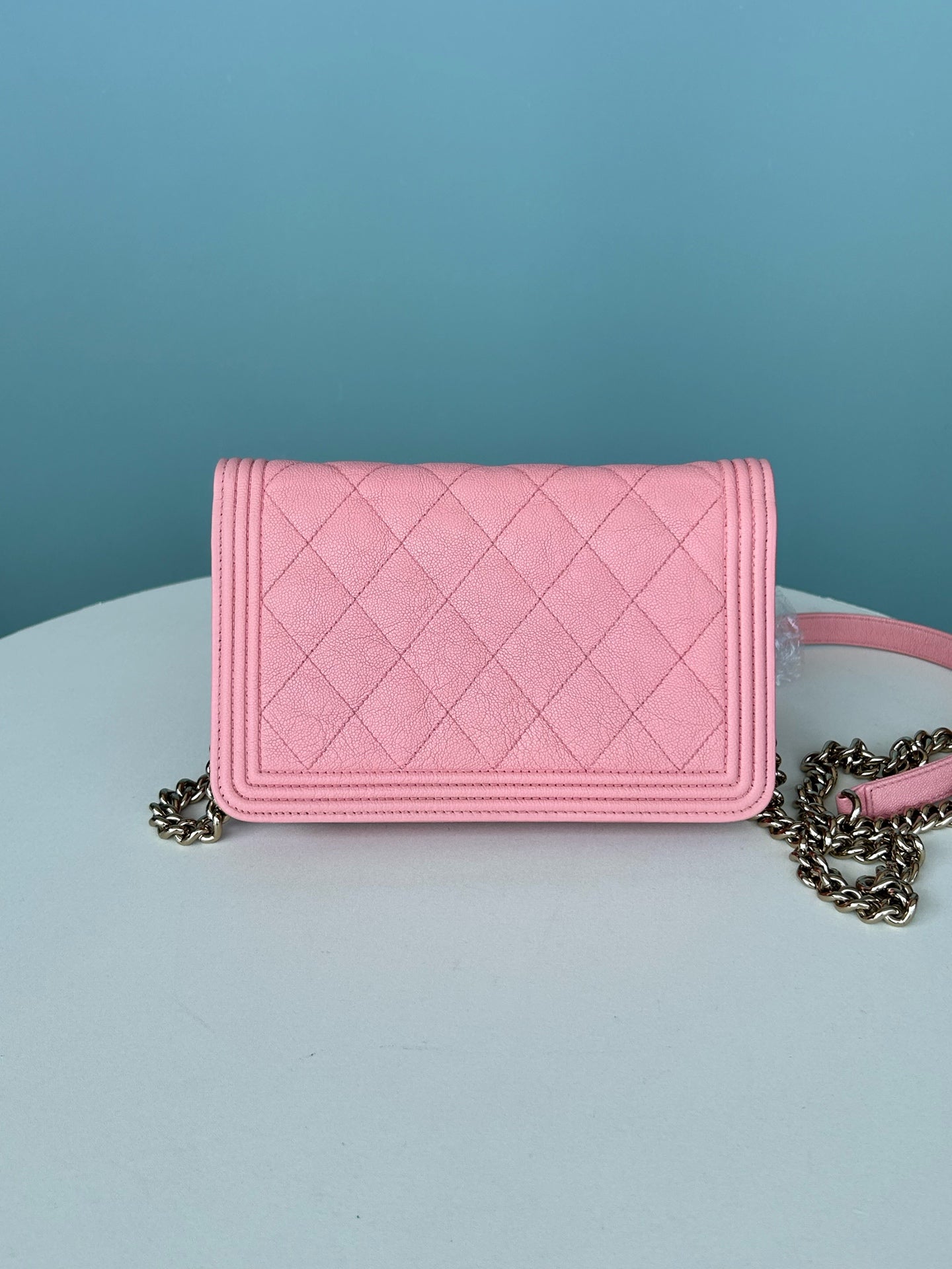 Chanel - Boy - Leather - Pink - (mini)