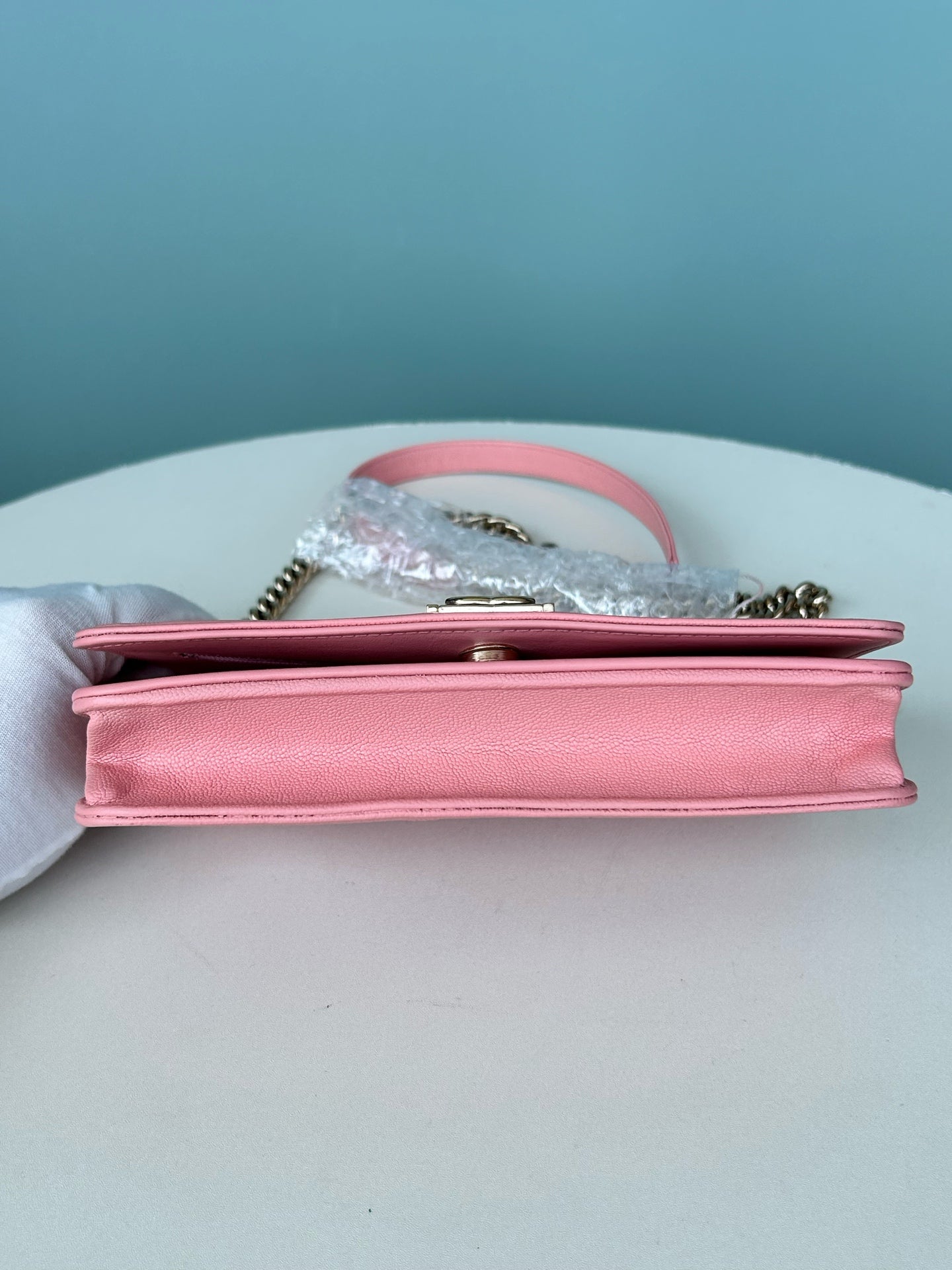 Chanel - Boy - Leather - Pink - (mini)