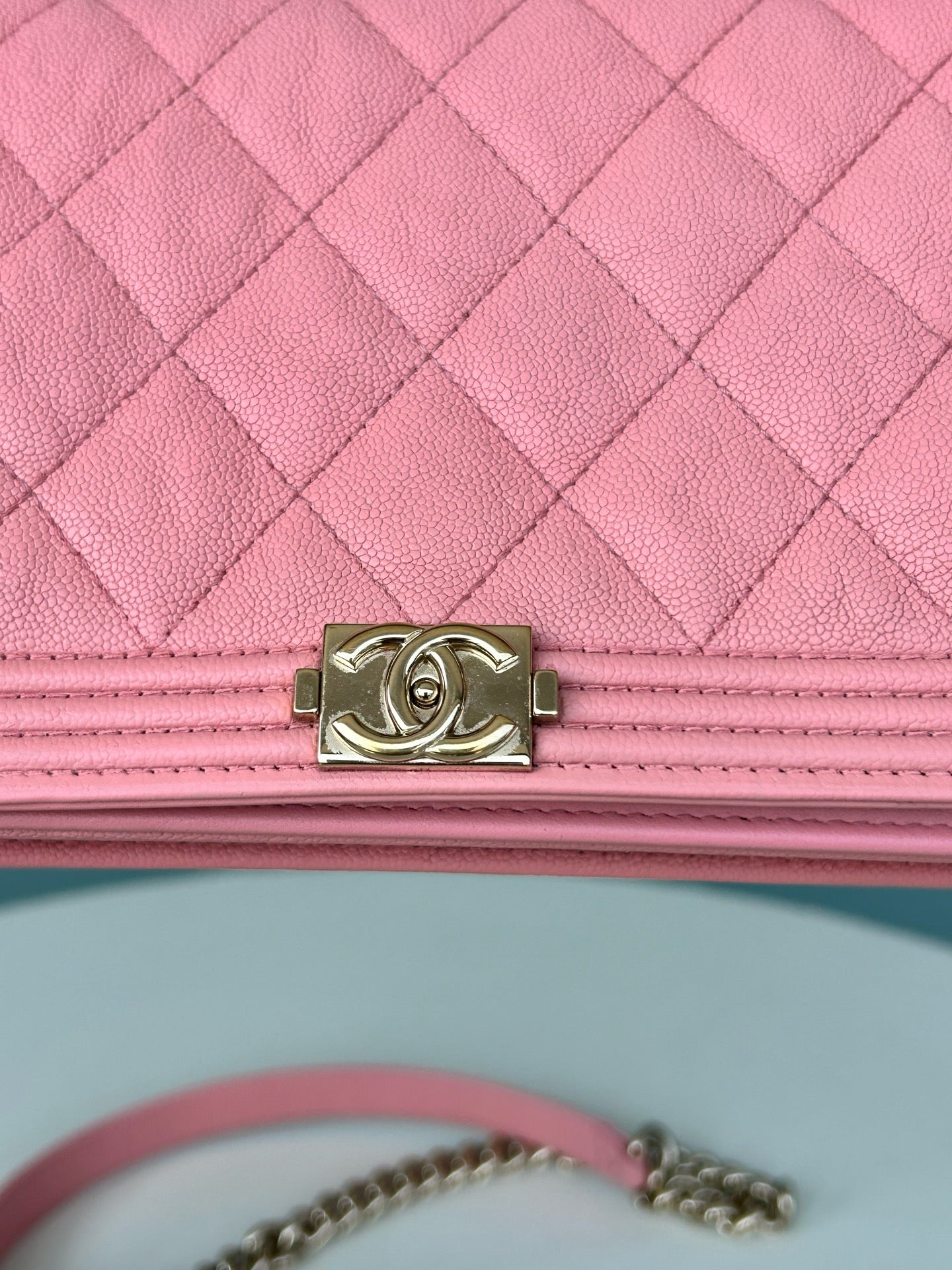 Chanel - Boy - Leather - Pink - (mini)