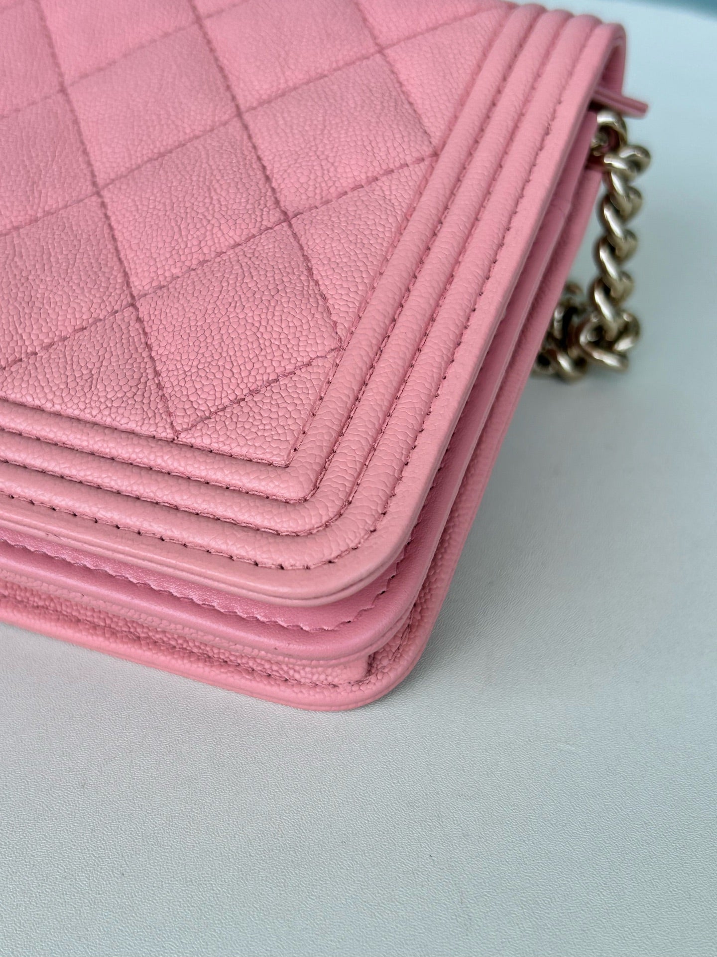 Chanel - Boy - Leather - Pink - (mini)