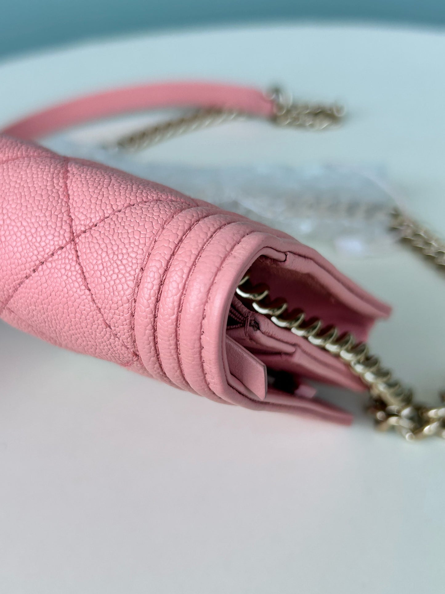 Chanel - Boy - Leather - Pink - (mini)