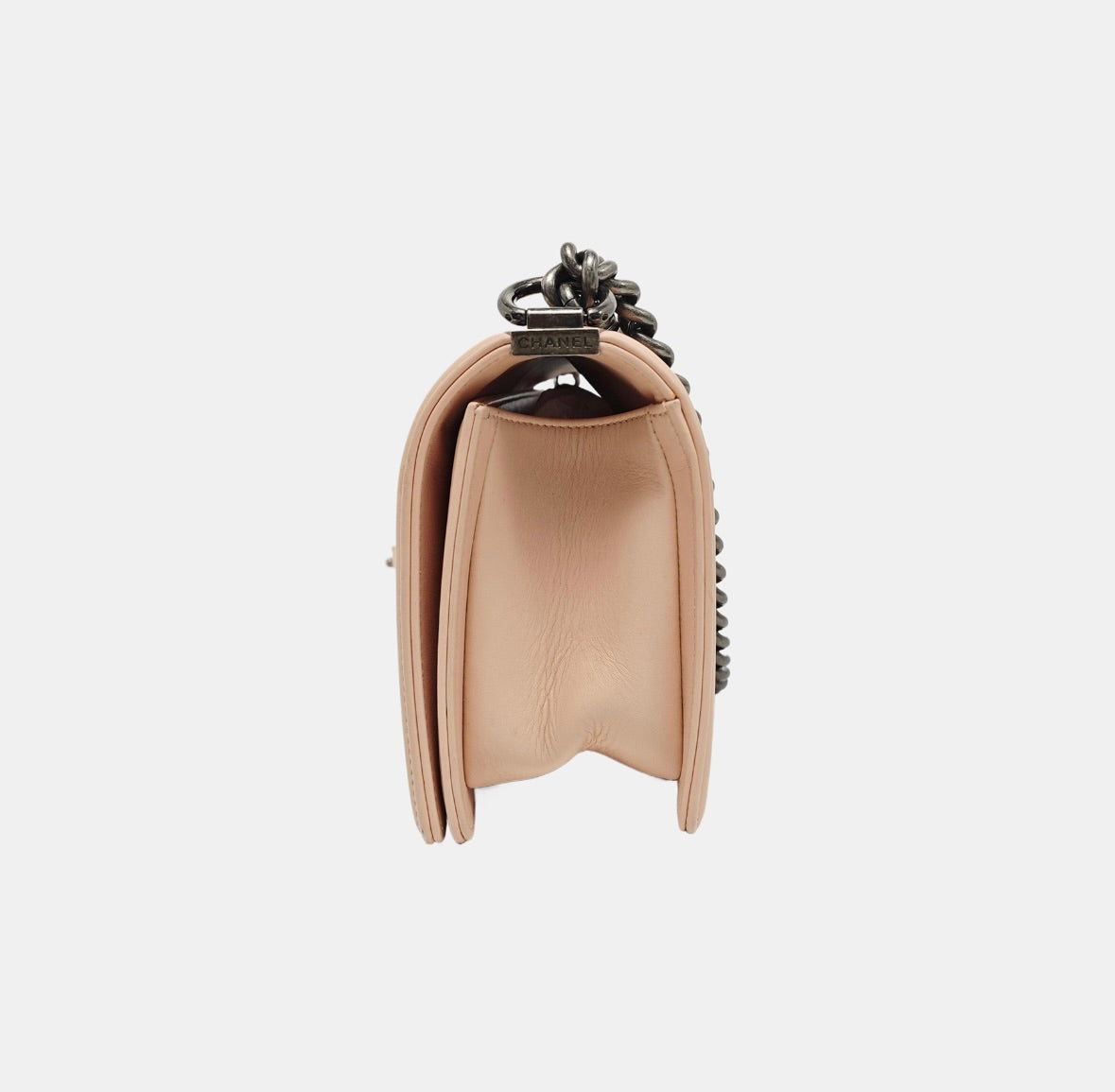 Chanel - Boy - Leather - Pink - (small)