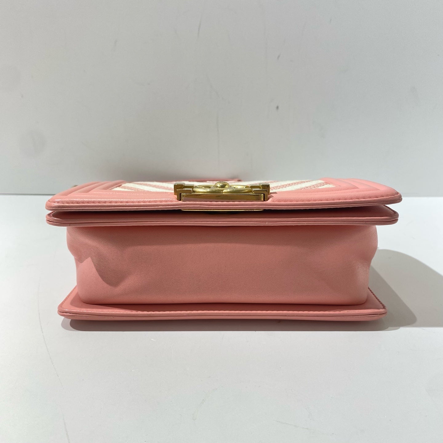 Chanel - Boy - Leather - Pink - (small)