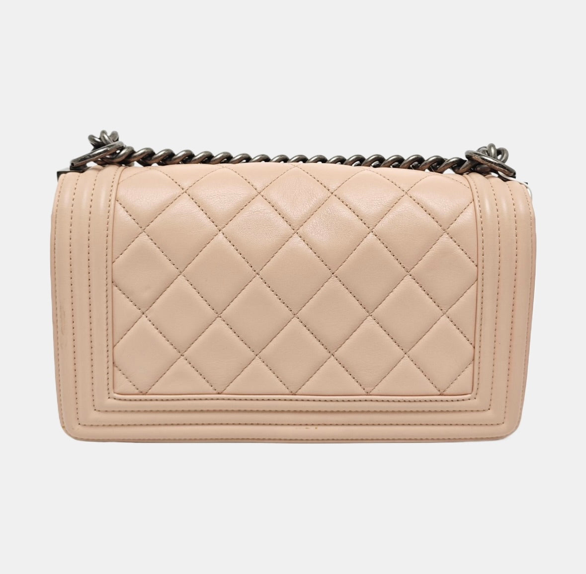 Chanel - Boy - Leather - Pink - (small)