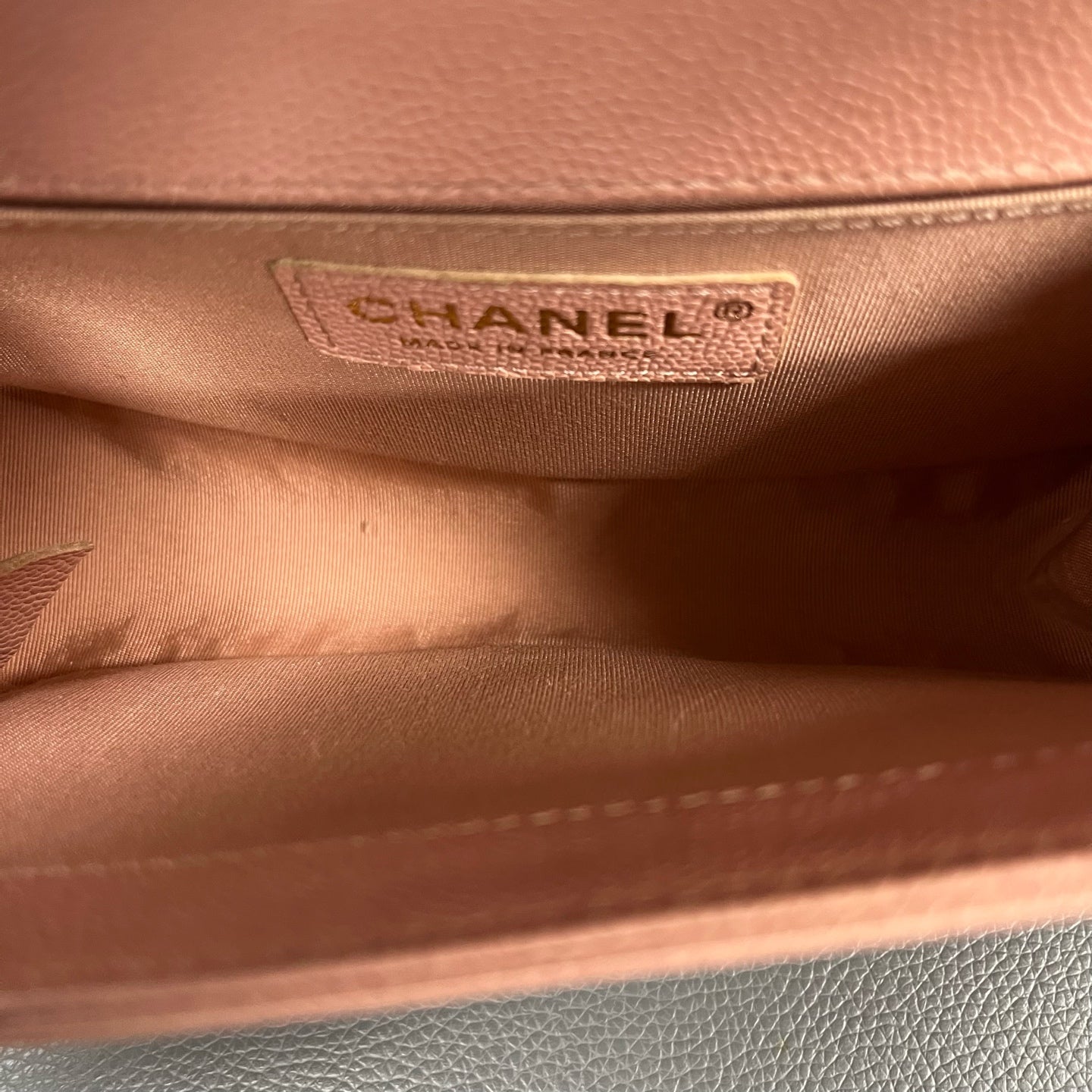 Chanel - Boy - Leather - Pink - (Small)