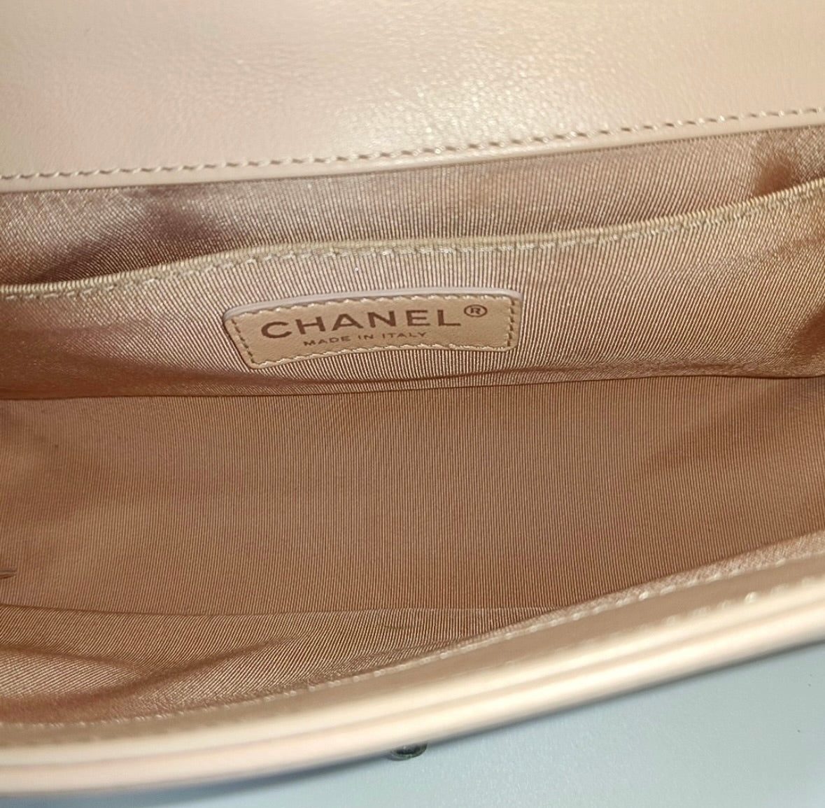 Chanel - Boy - Leather - Pink - (small)