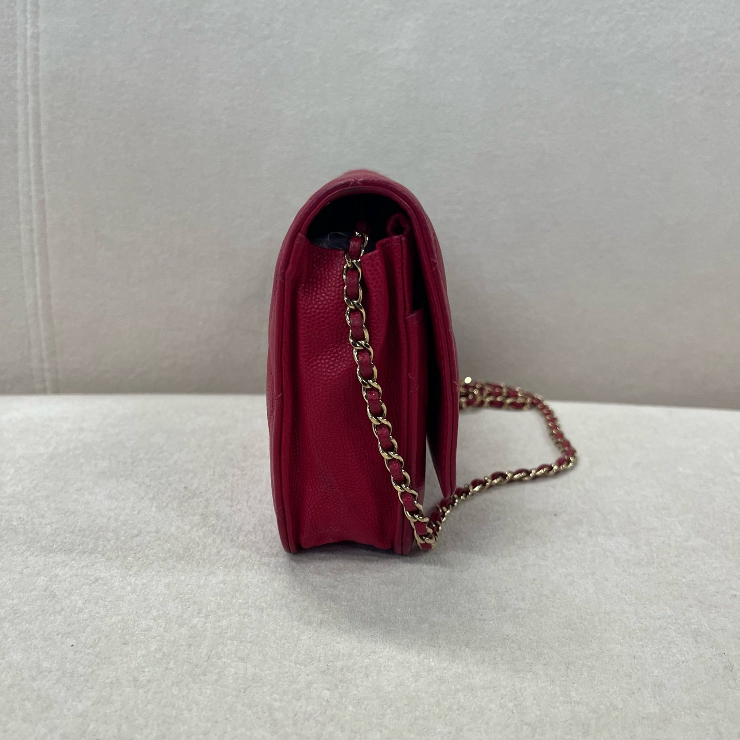 Chanel - Boy - Leather - Red - (mini)