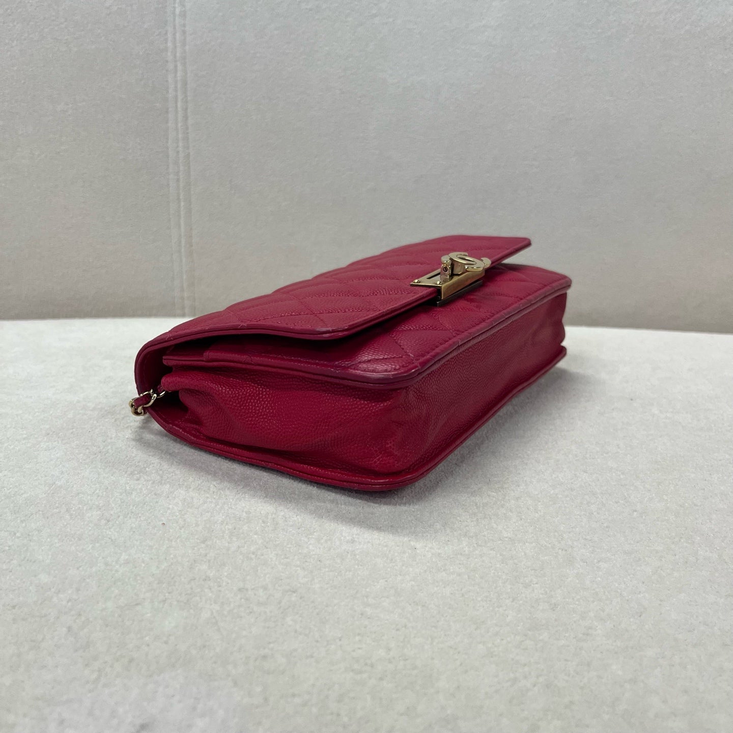 Chanel - Boy - Leather - Red - (mini)