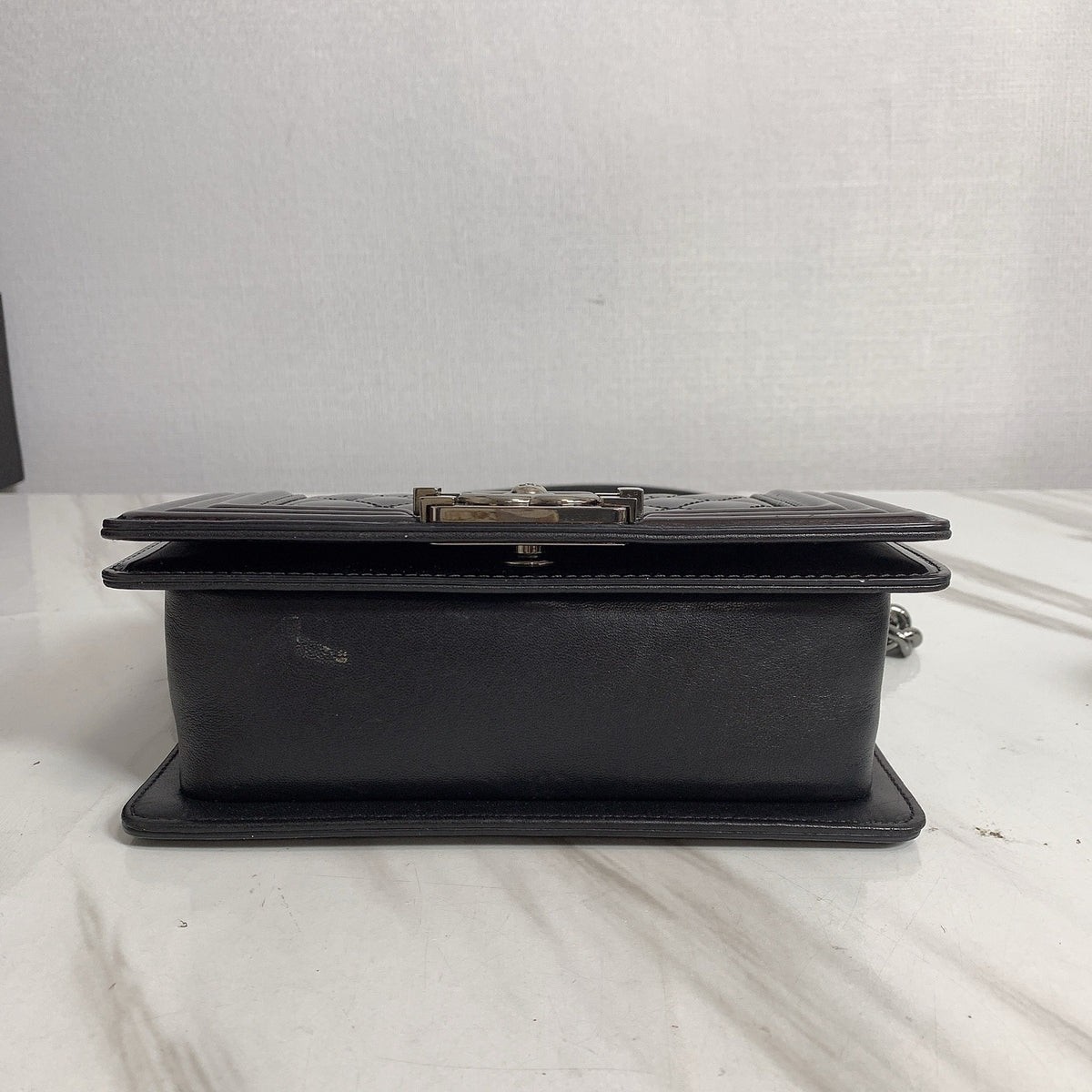 Chanel - Boy Small - Patent leather - Burgundy - (Small)