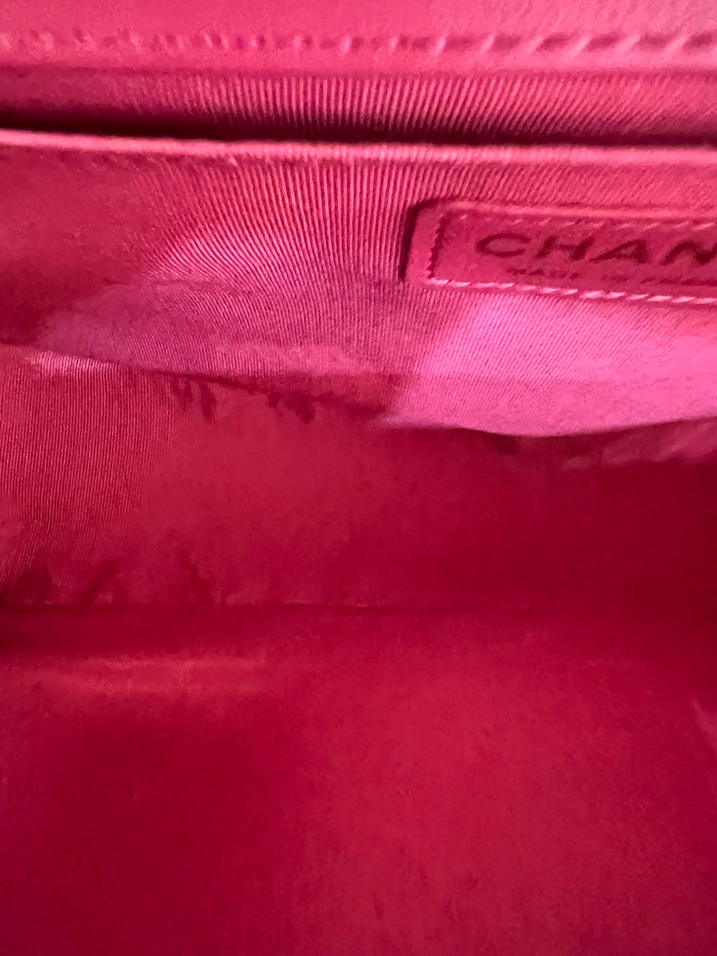 Chanel - Boy - Tweed - Pink - (medium)
