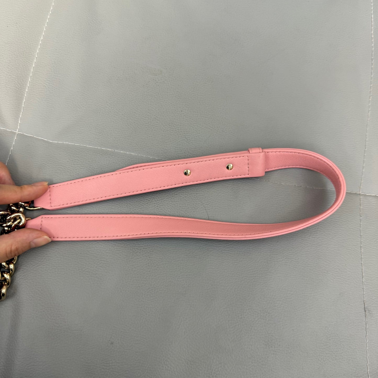 Chanel - Boy - Tweed - Pink - (small)
