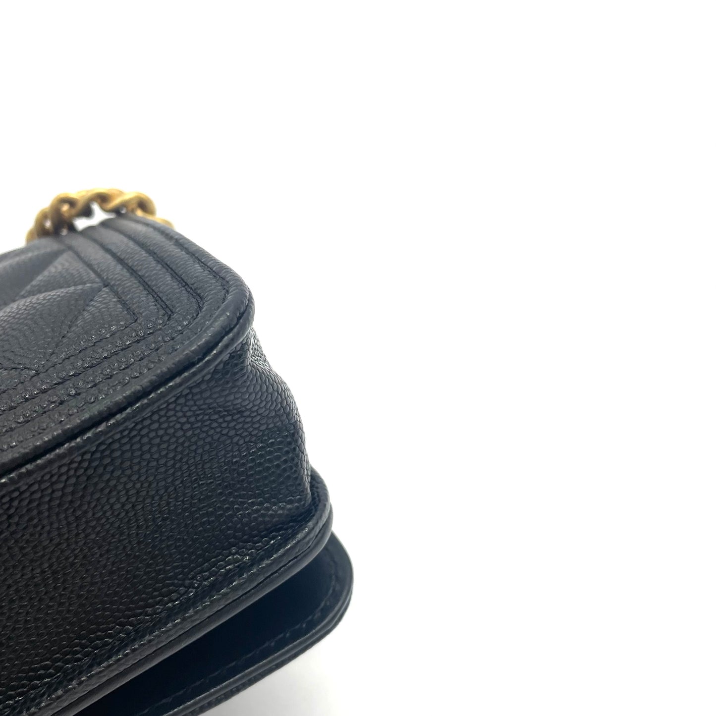 Chanel - Boy WOC - Leather - Black