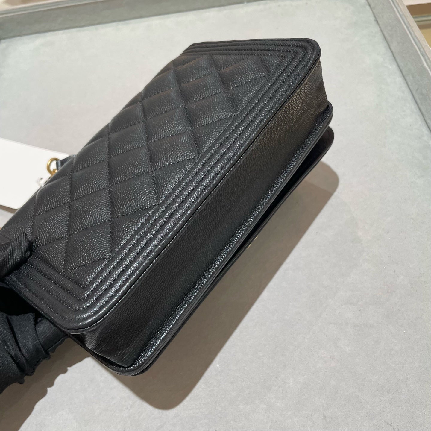 Chanel - Boy WOC - Leather - Black