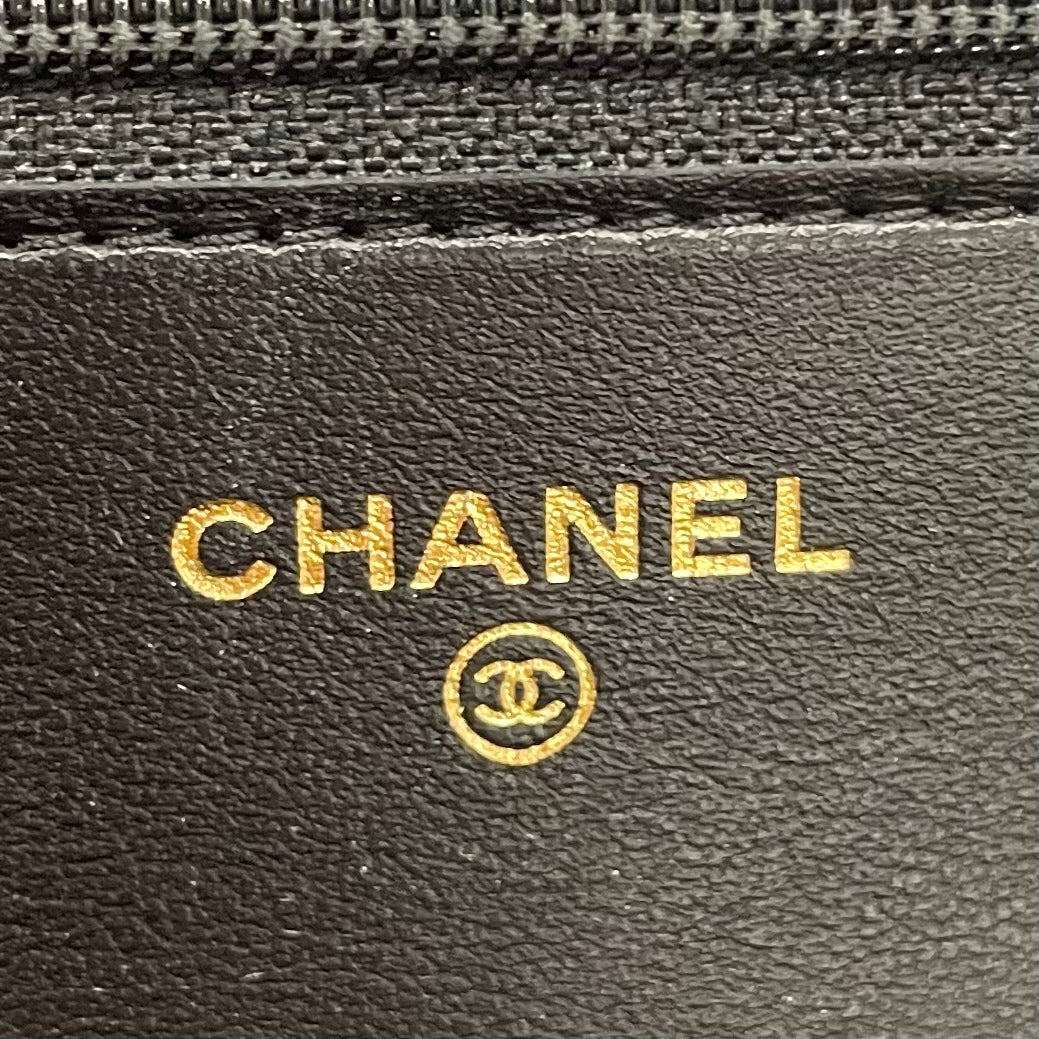 Chanel - Boy WOC - Leather - Black