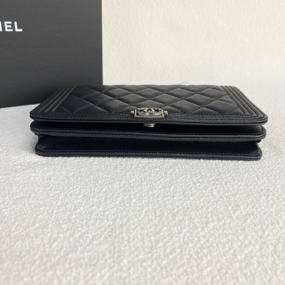 Chanel - Boy WOC - Leather - Black - (mini)