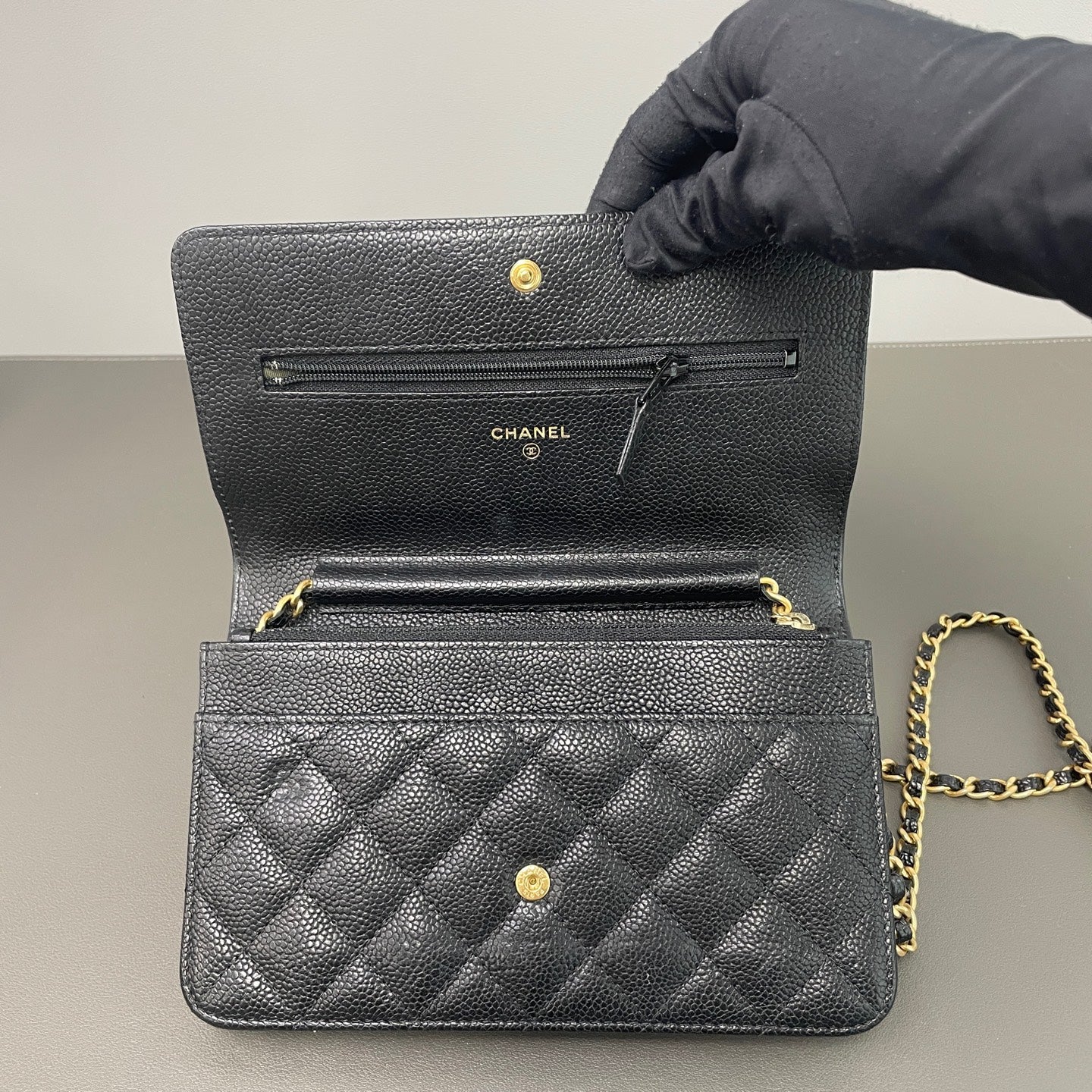 Chanel - Boy WOC - Leather - Black - (mini)