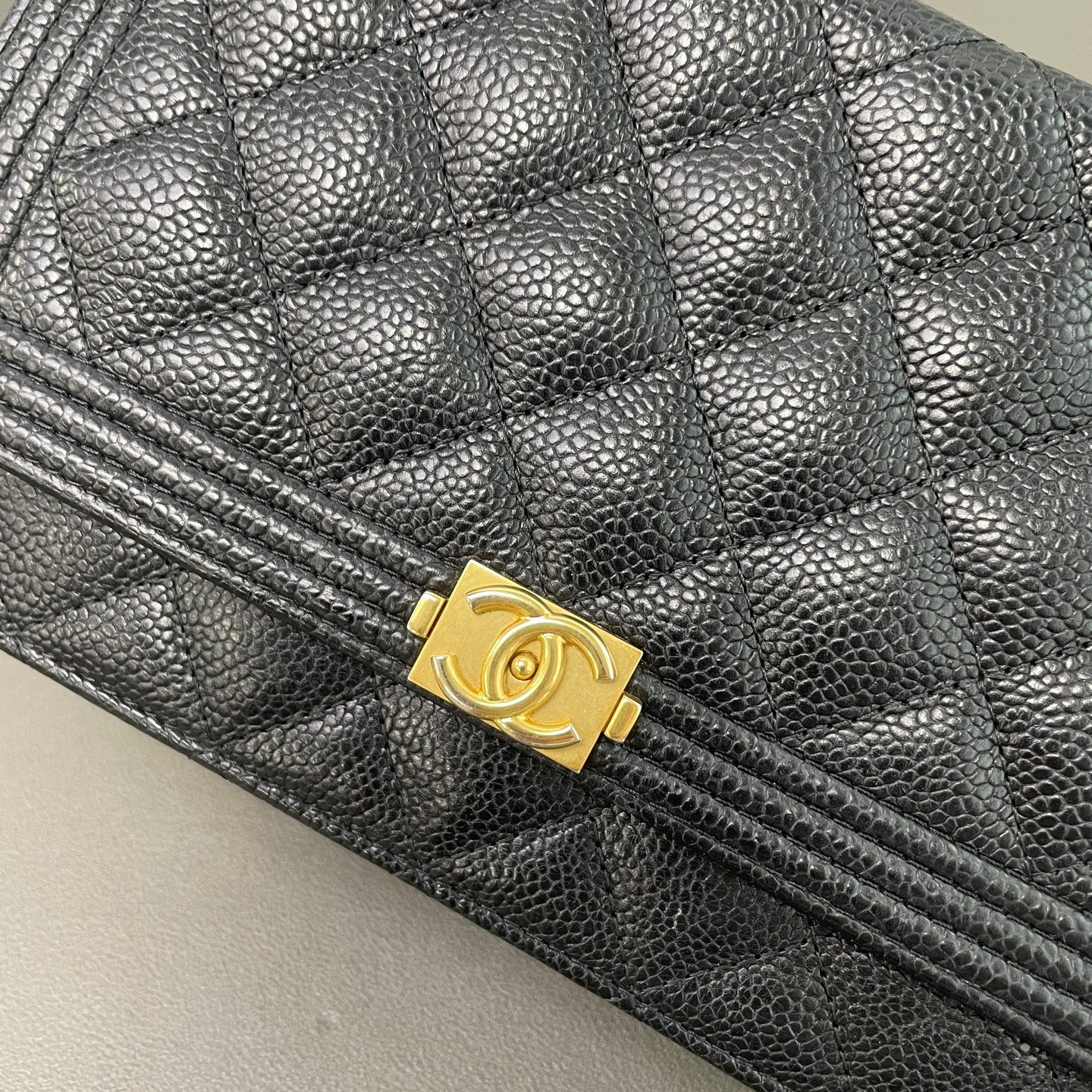 Chanel - Boy WOC - Leather - Black - (mini)