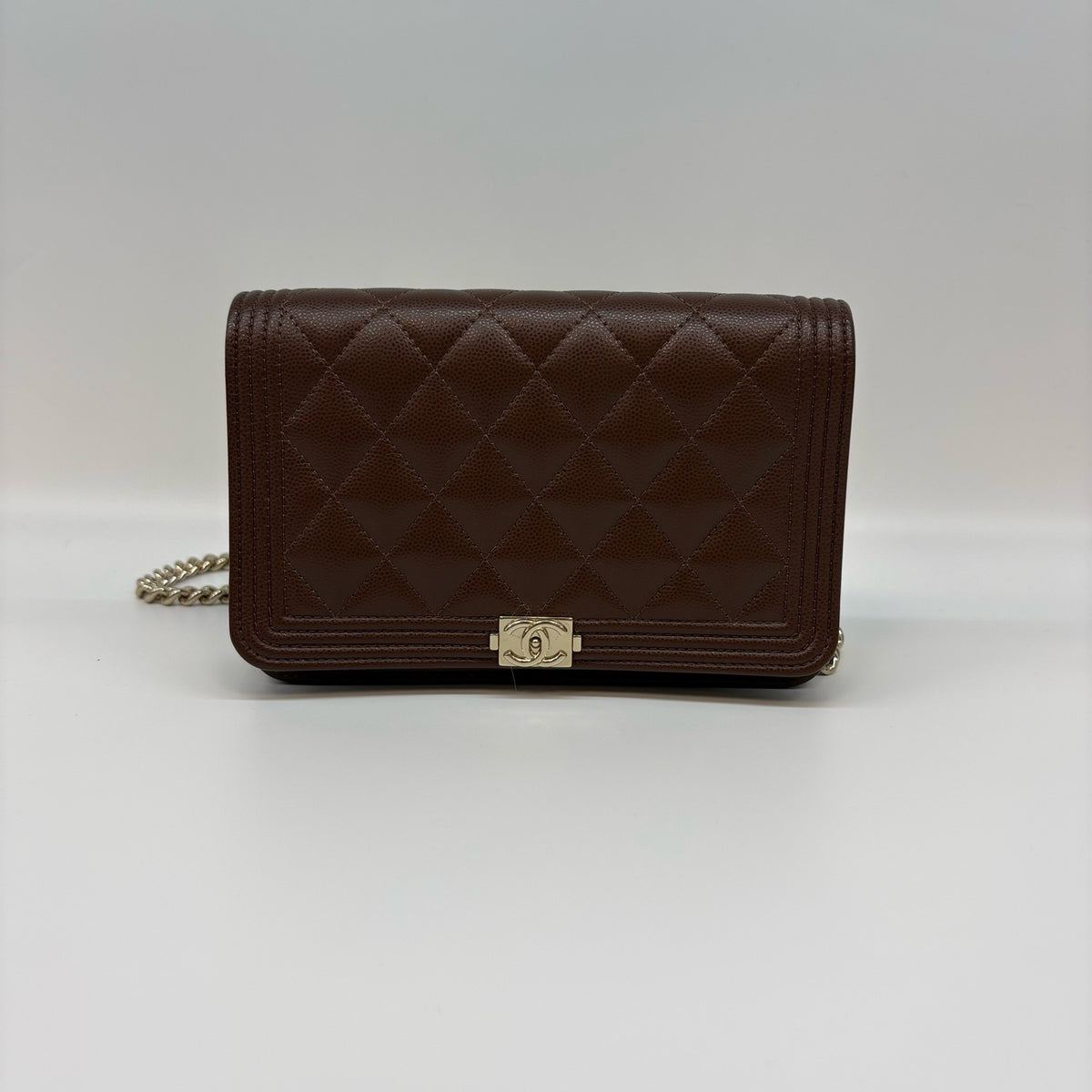 Chanel - Boy WOC - Leather - Brown - (mini)