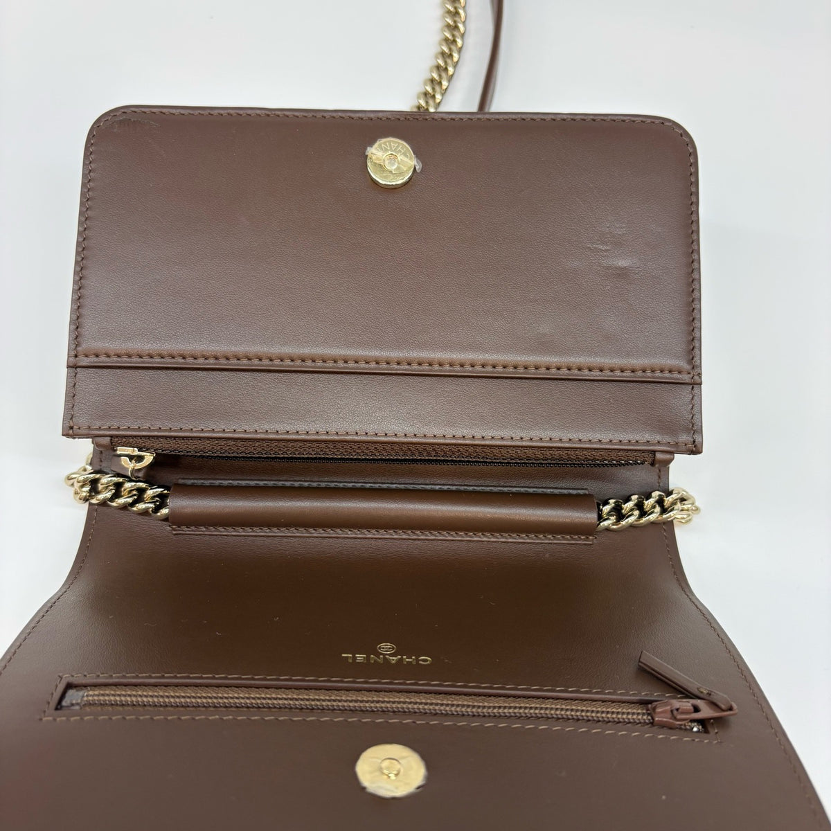 Chanel - Boy WOC - Leather - Brown - (mini)