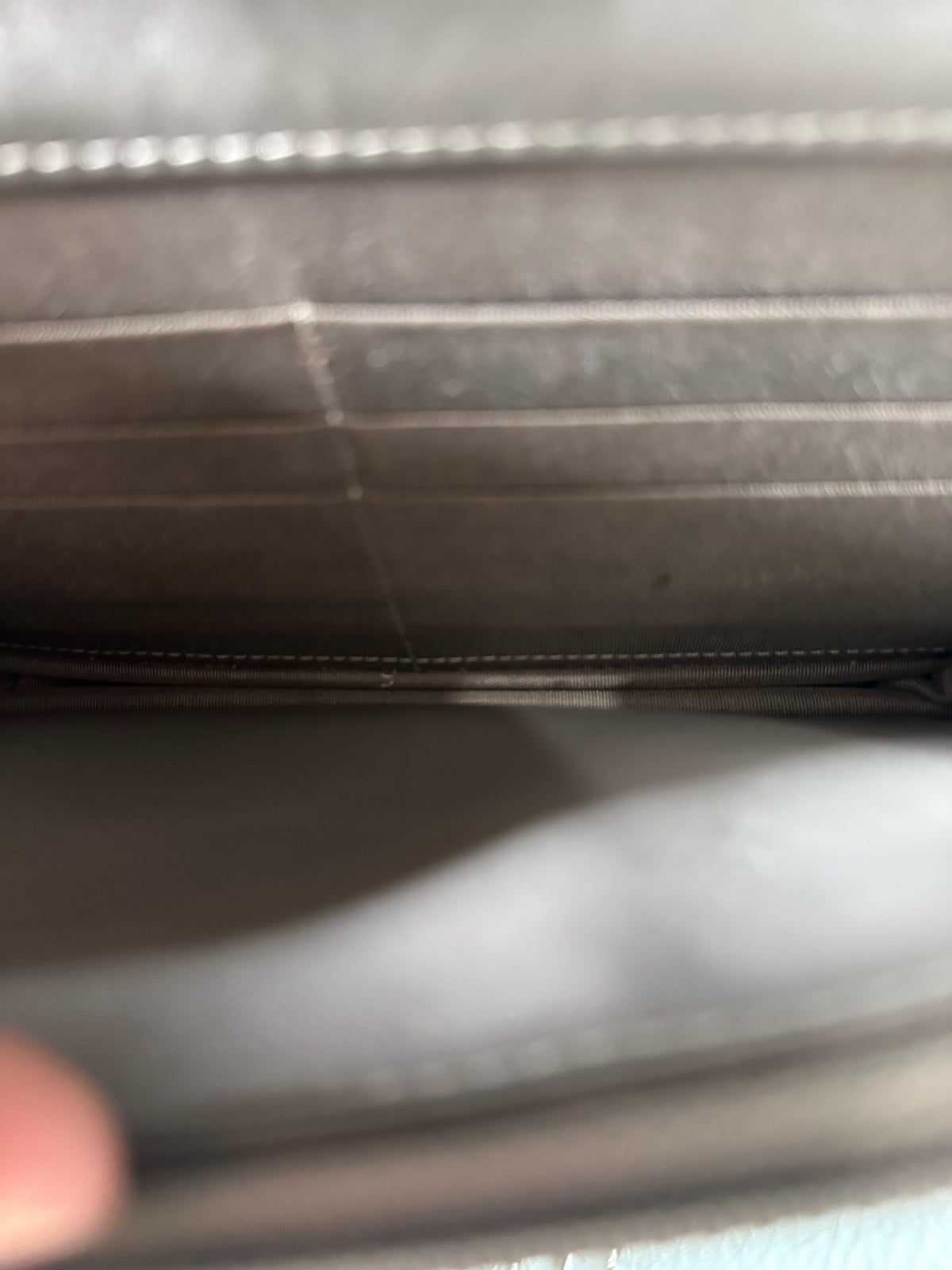 Chanel - Boy WOC - Leather - Grey - (Small)