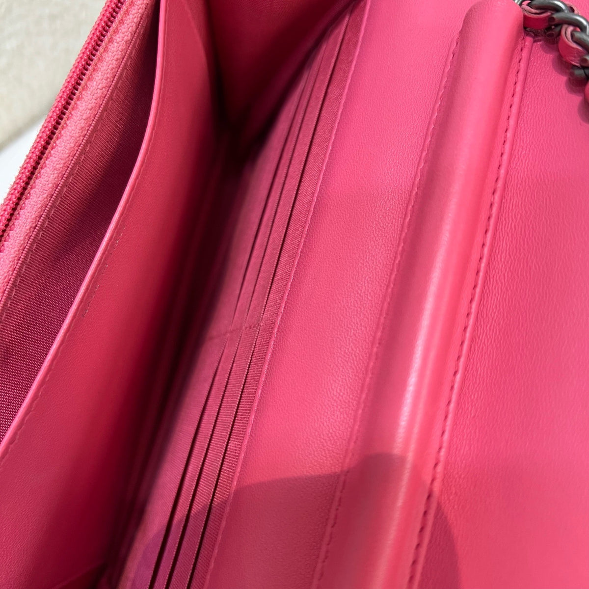 Chanel - Boy WOC - Leather - Pink - (small)