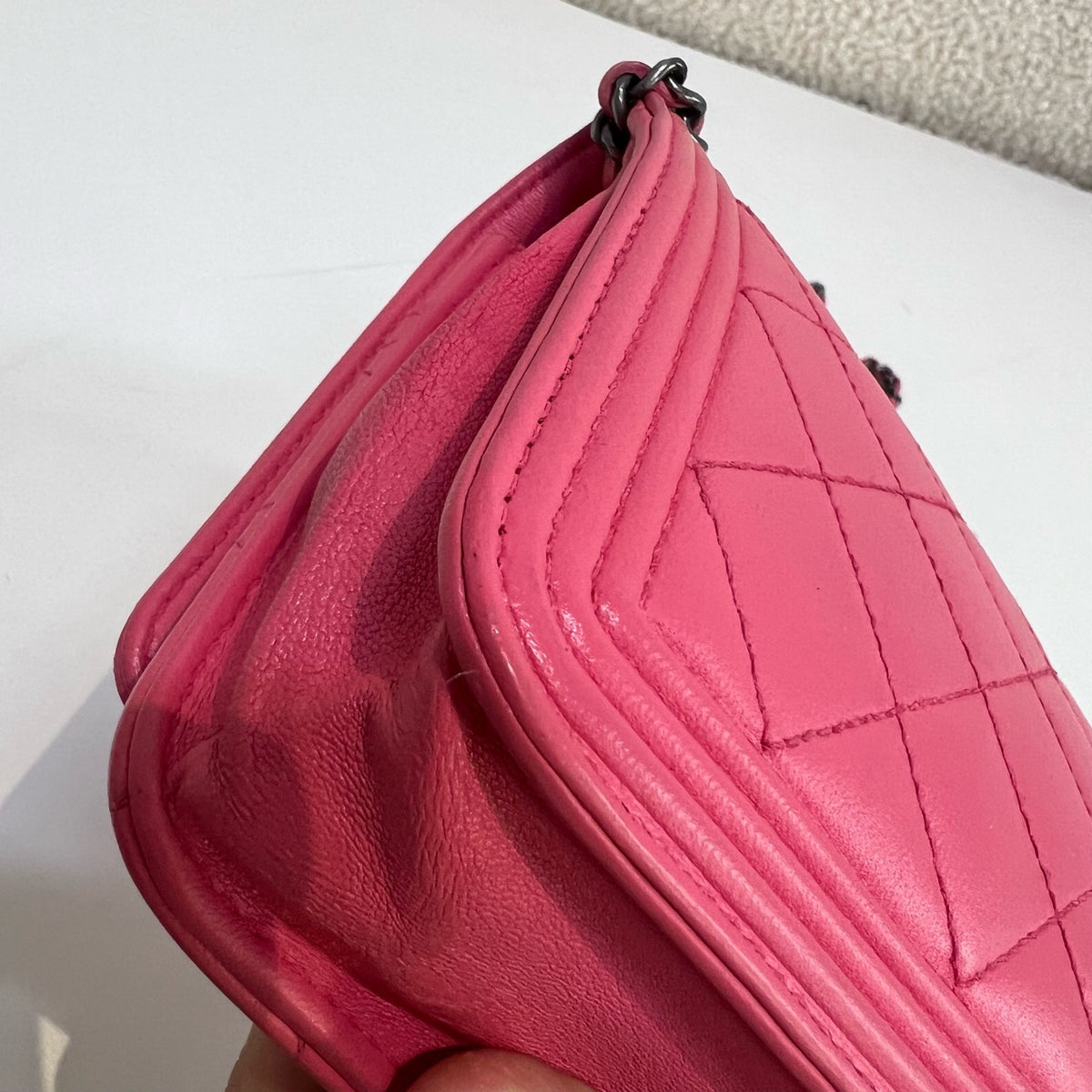 Chanel - Boy WOC - Leather - Pink - (small)