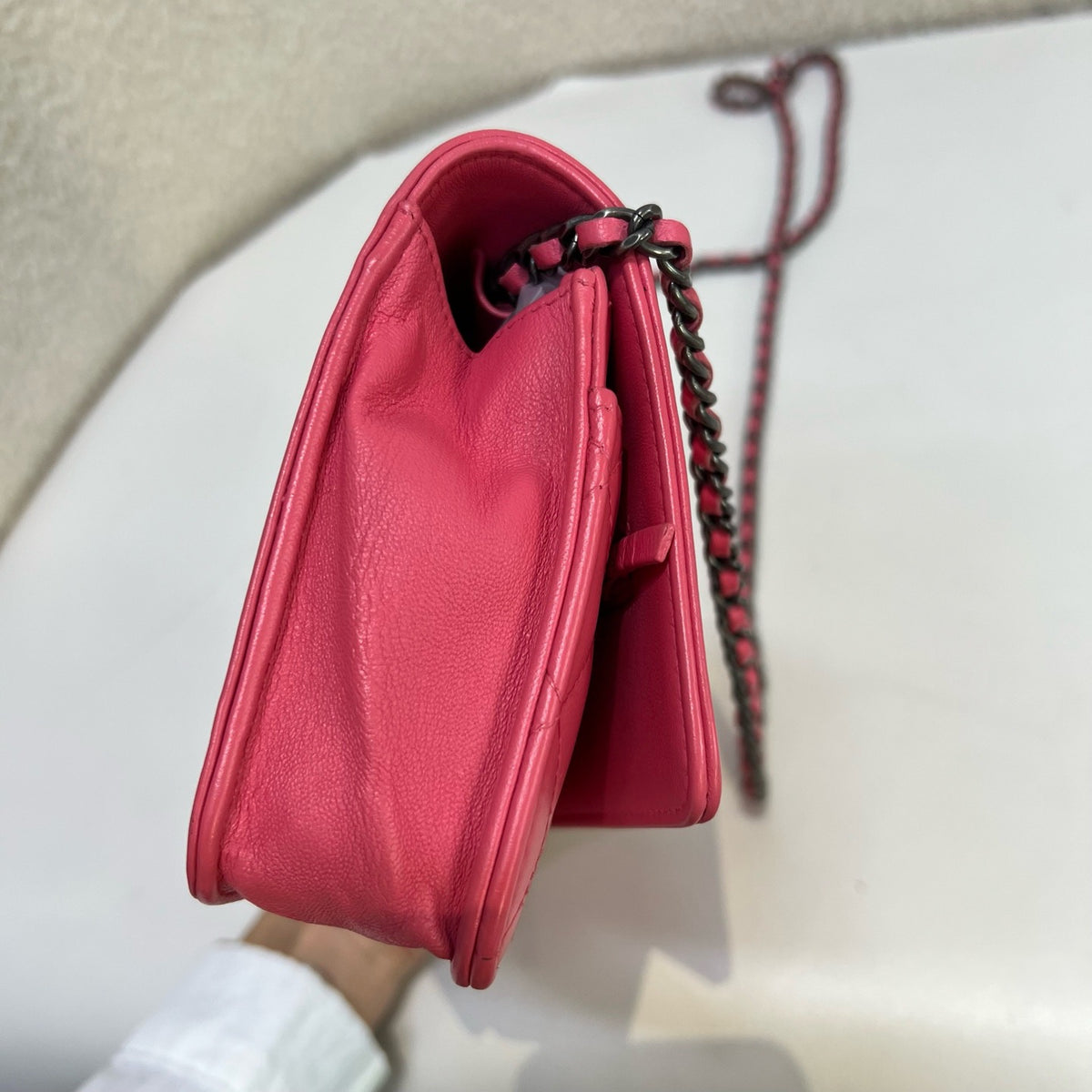 Chanel - Boy WOC - Leather - Pink - (small)