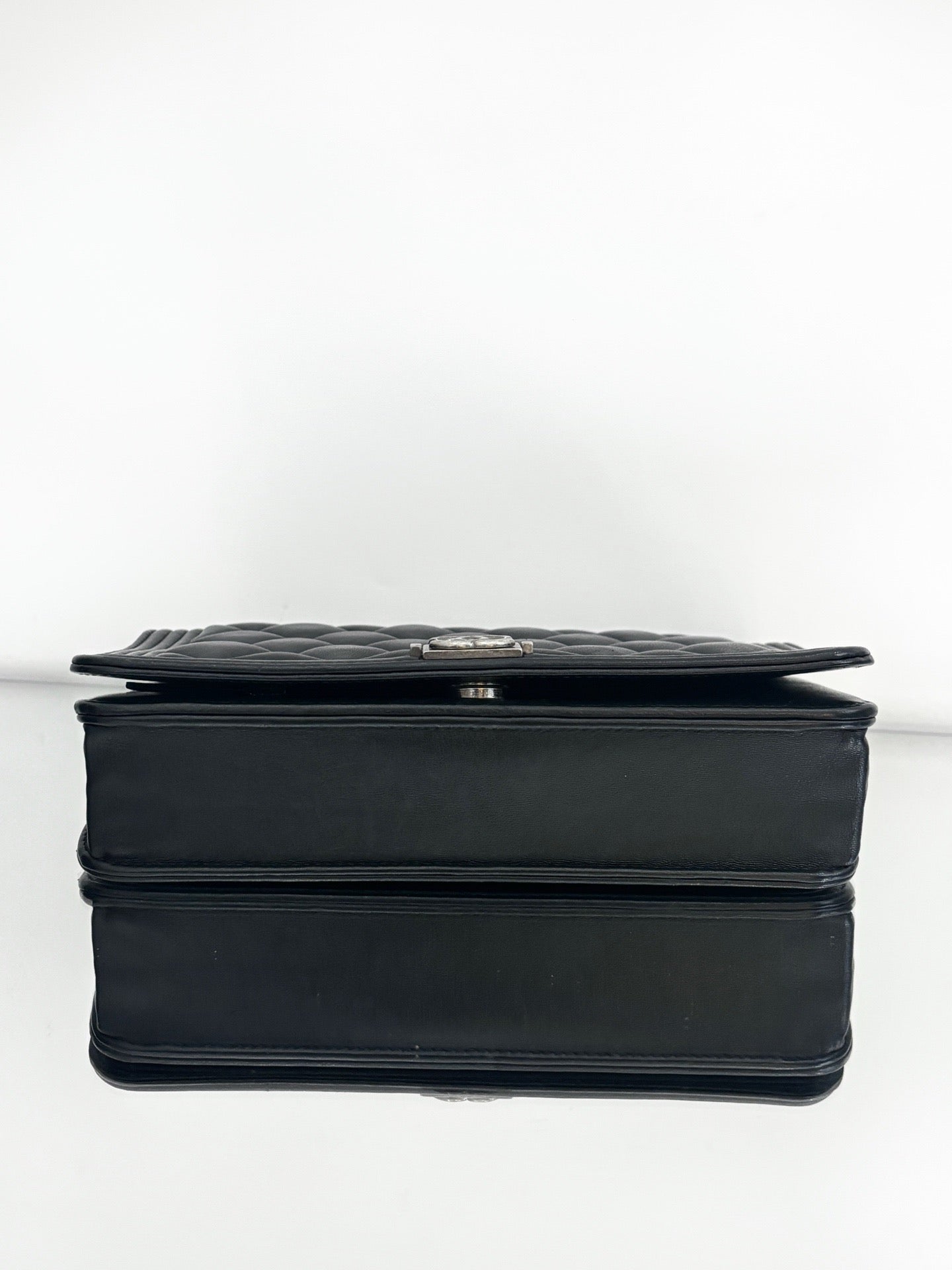 Chanel - Boy WOC (Wallet on Chain) - Lambskin leather - Black - (Mini)