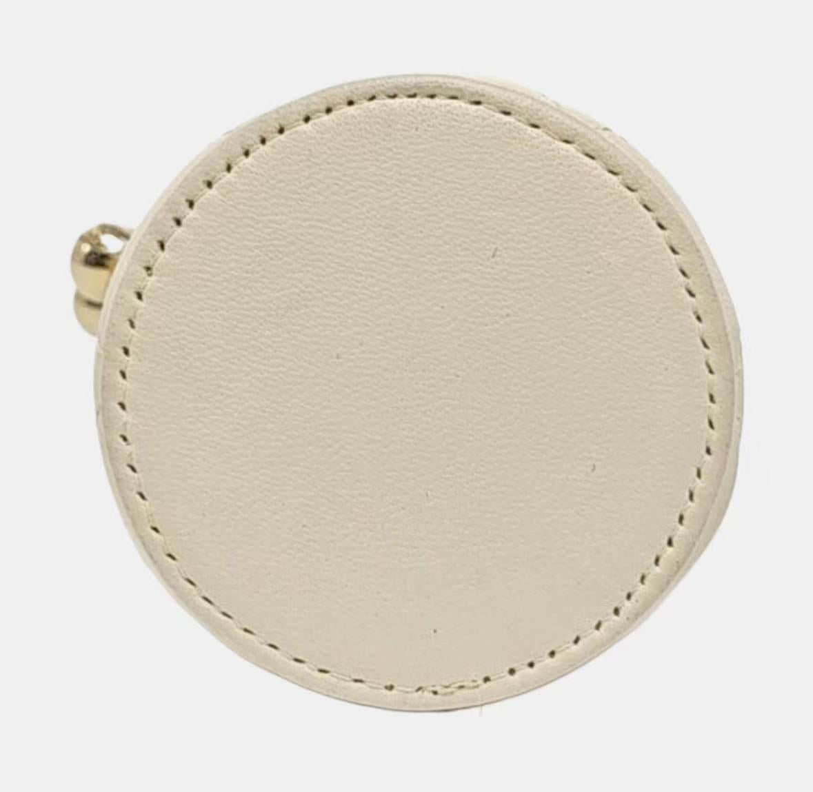 Chanel - Bucket Bag - Lambskin leather - White with Gold-Tone Hardware - (micro)