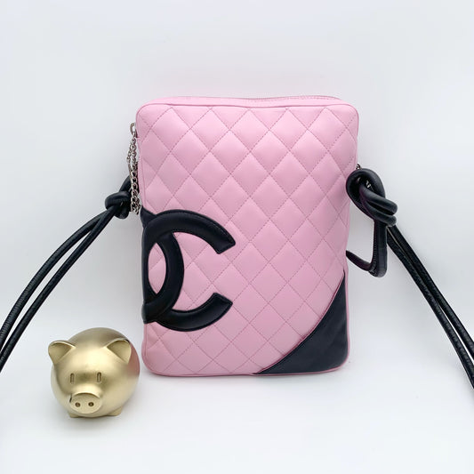 Chanel - Cambon - Leather - Pink - (medium)
