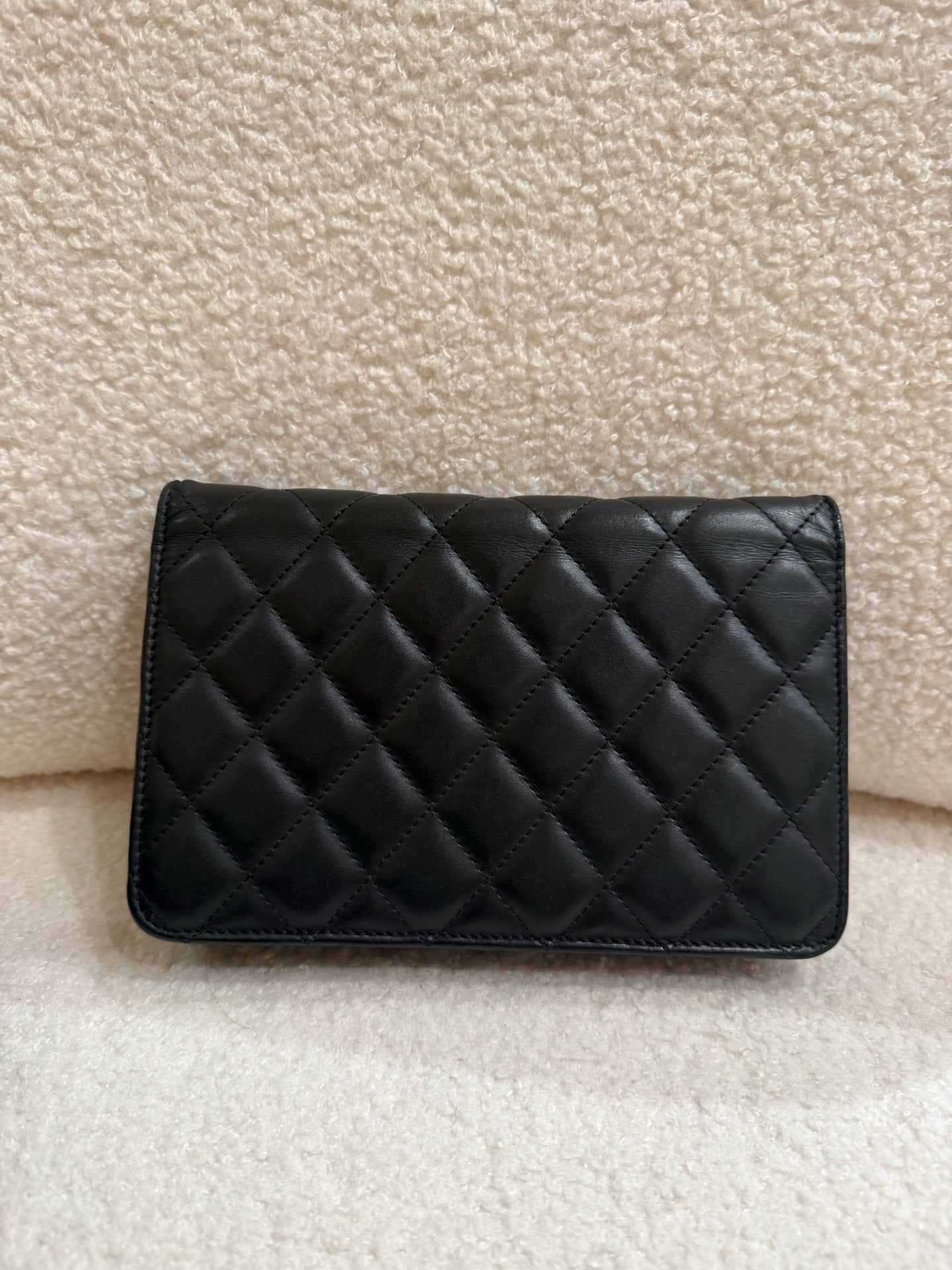 Chanel - Cambon WOC - Lambskin leather - Black - (mini)