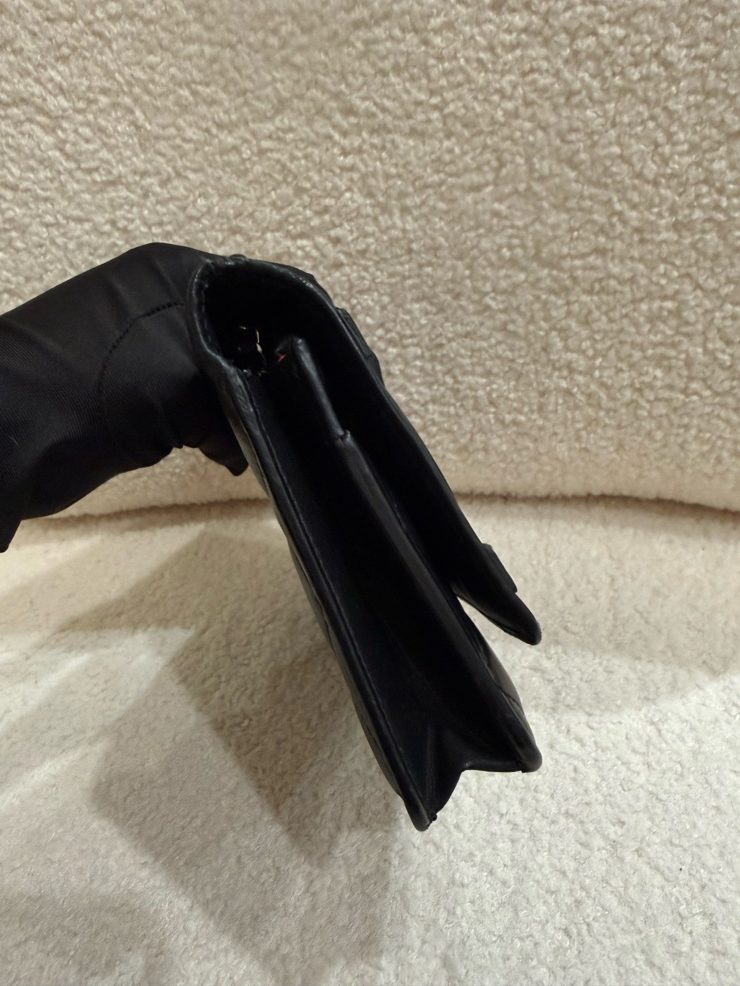 Chanel - Cambon WOC - Lambskin leather - Black - (mini)