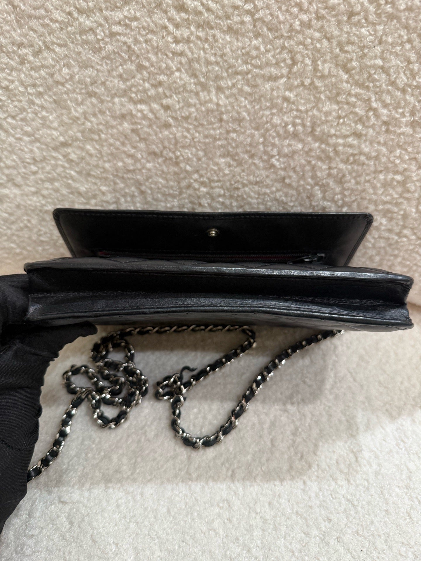 Chanel - Cambon WOC - Lambskin leather - Black - (mini)