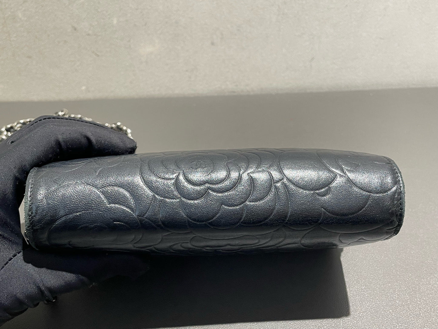 Chanel - Camellia WOC - Leather - Black - (mini)