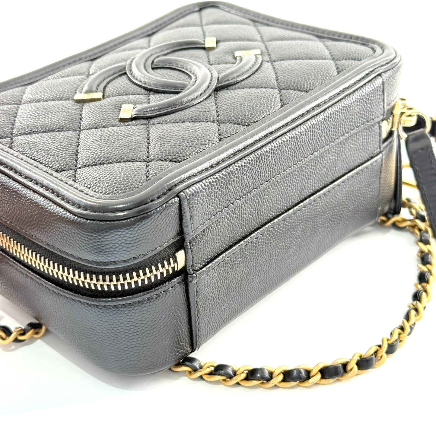 Chanel Camera Bag Leather Black - view 11