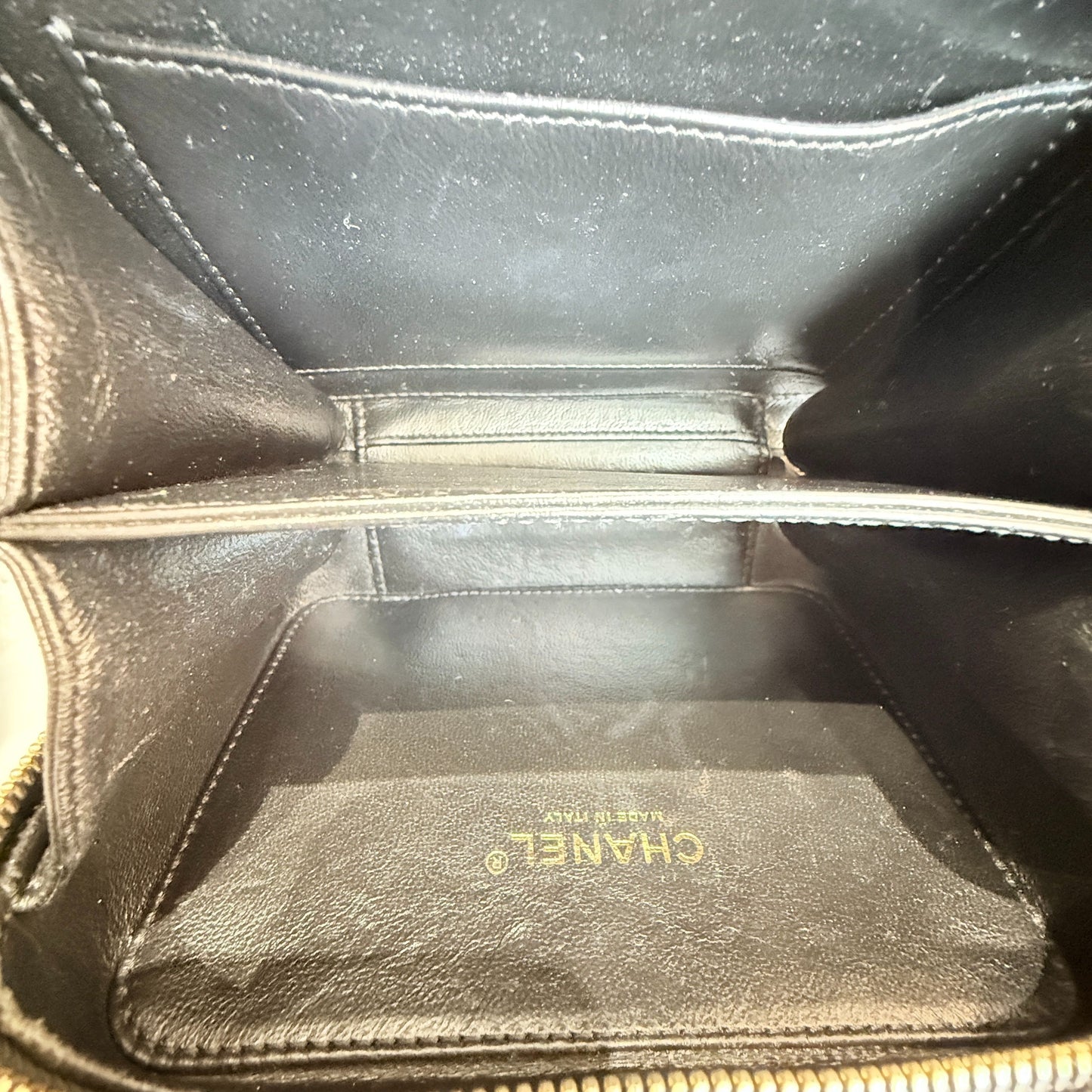 Chanel Camera Bag Leather Black - view 12