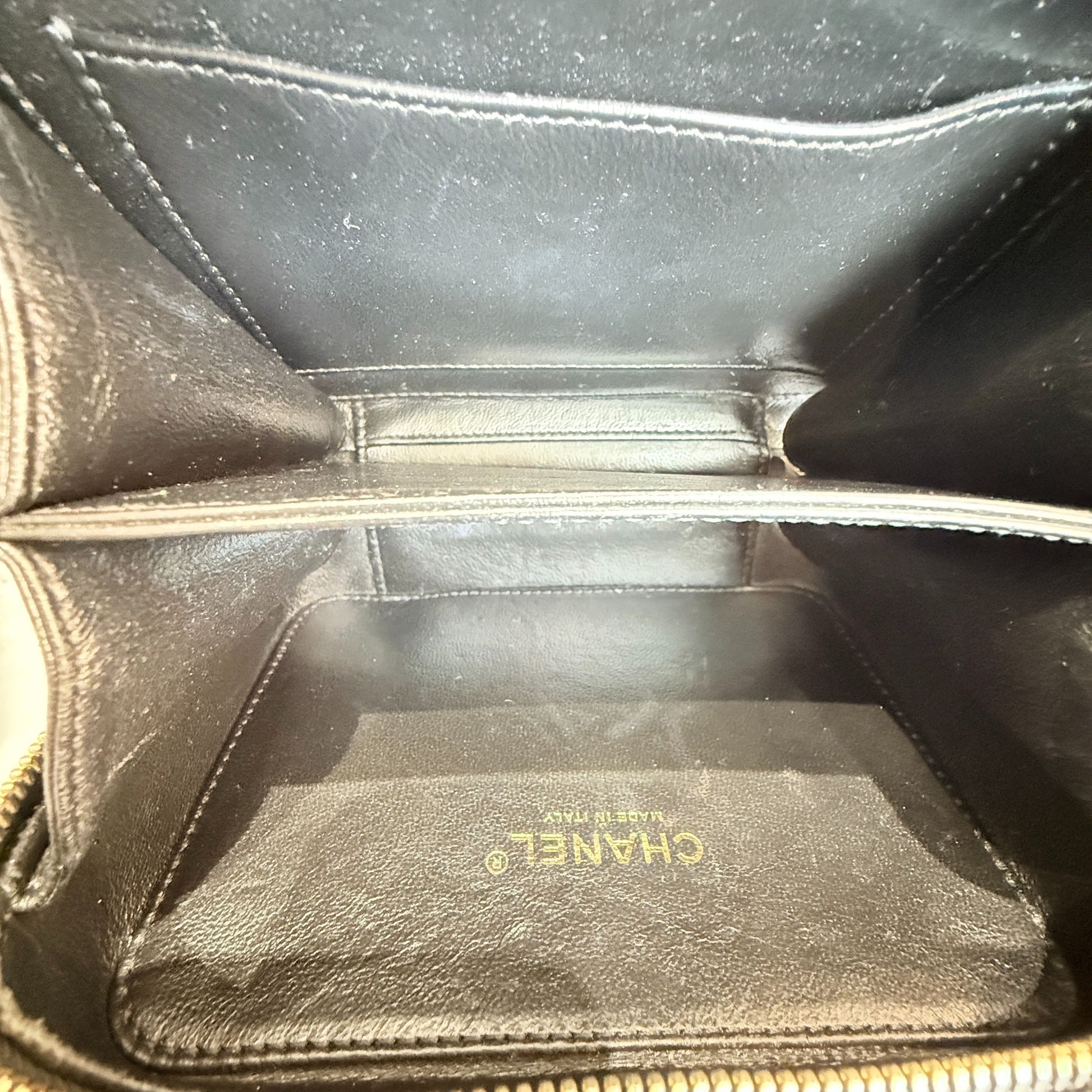 Chanel Camera Bag Leather Black - view 12