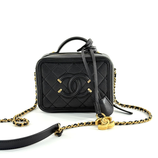 Chanel Camera Bag Leather Black - view 1