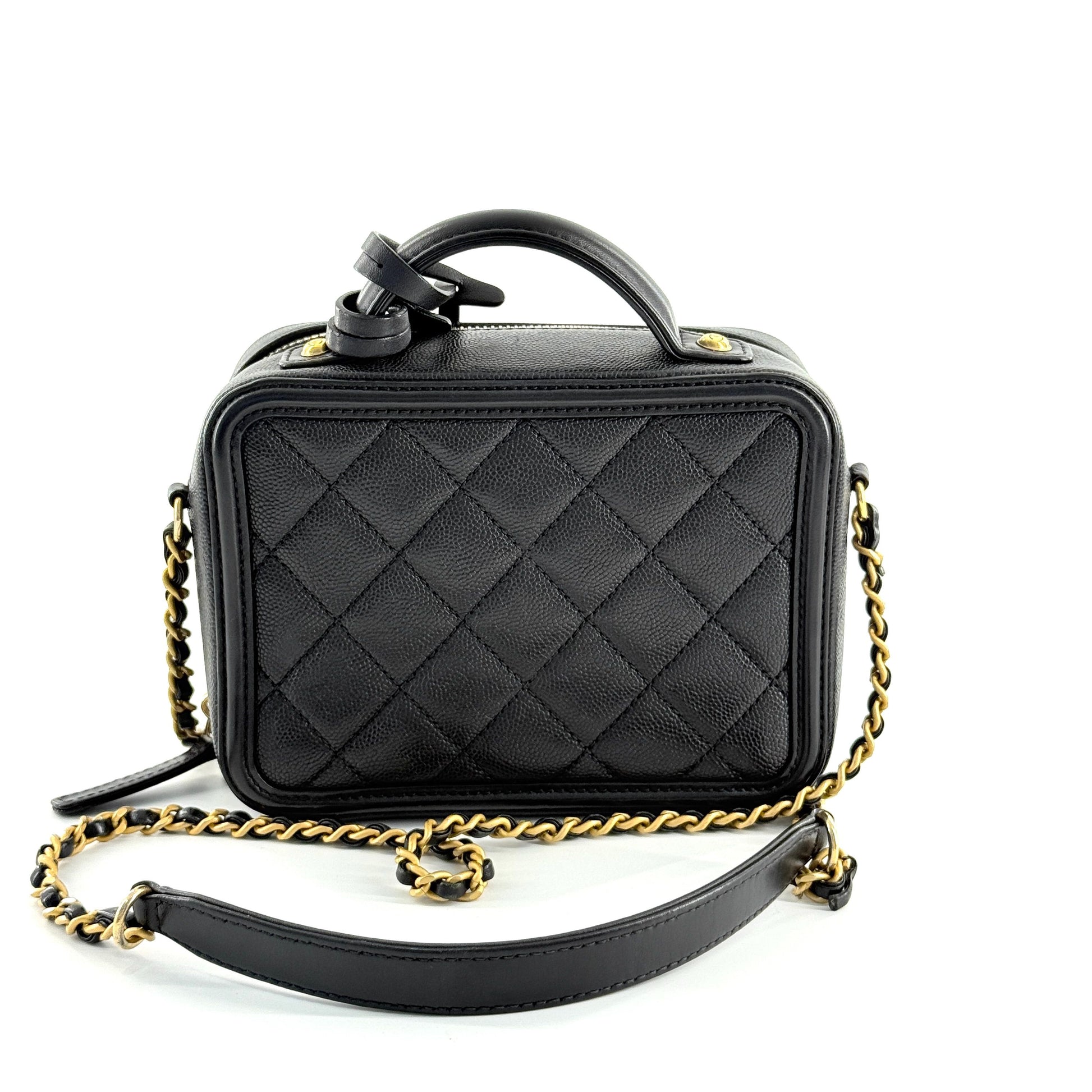 Chanel Camera Bag Leather Black - view 4