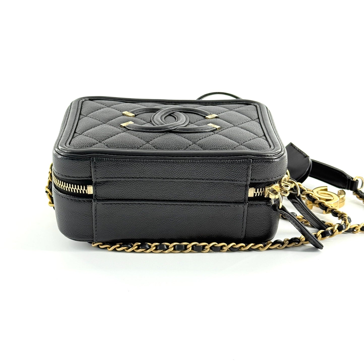 Chanel Camera Bag Leather Black - view 6