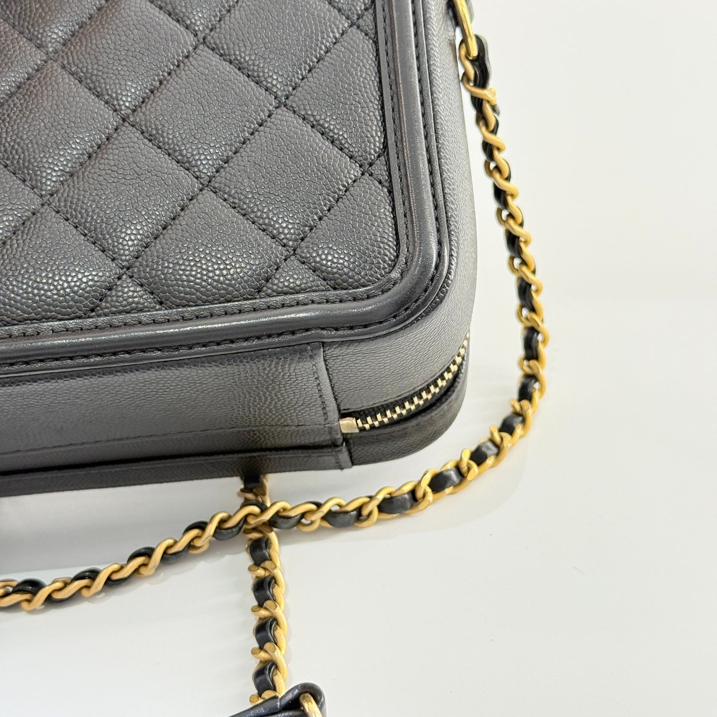 Chanel Camera Bag Leather Black - view 9