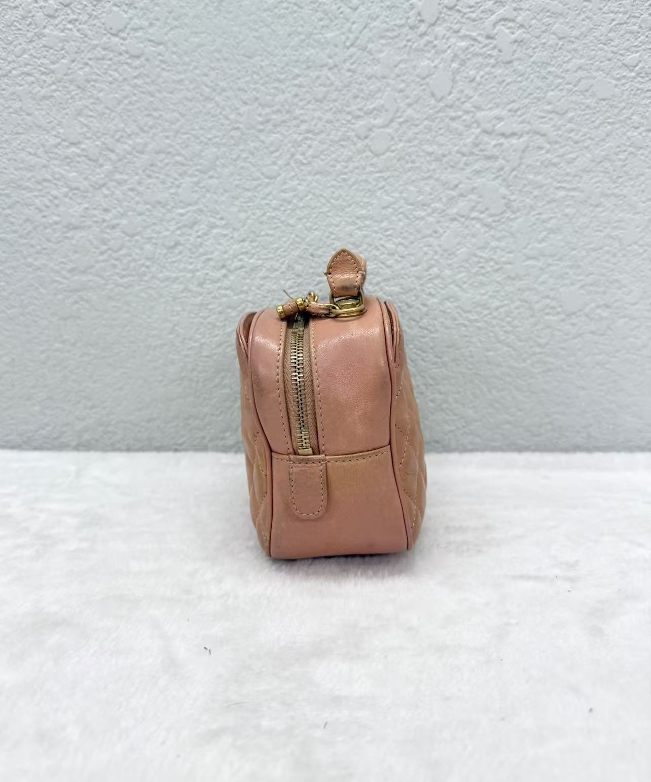 Chanel - Camera Bag - Cowhide leather - Pink - (mini)