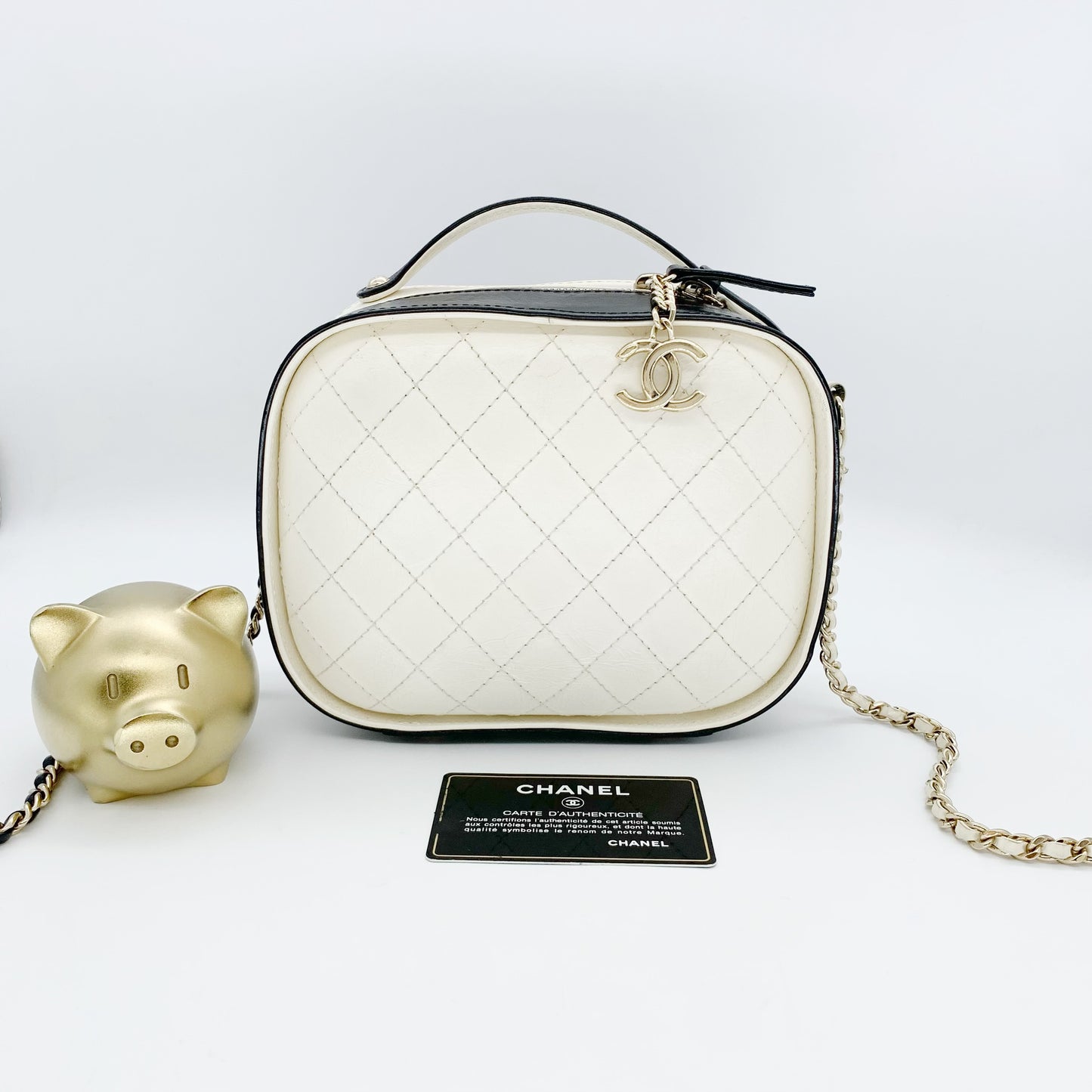 Chanel - Camera Bag - Leather - Multicolour - (Small)