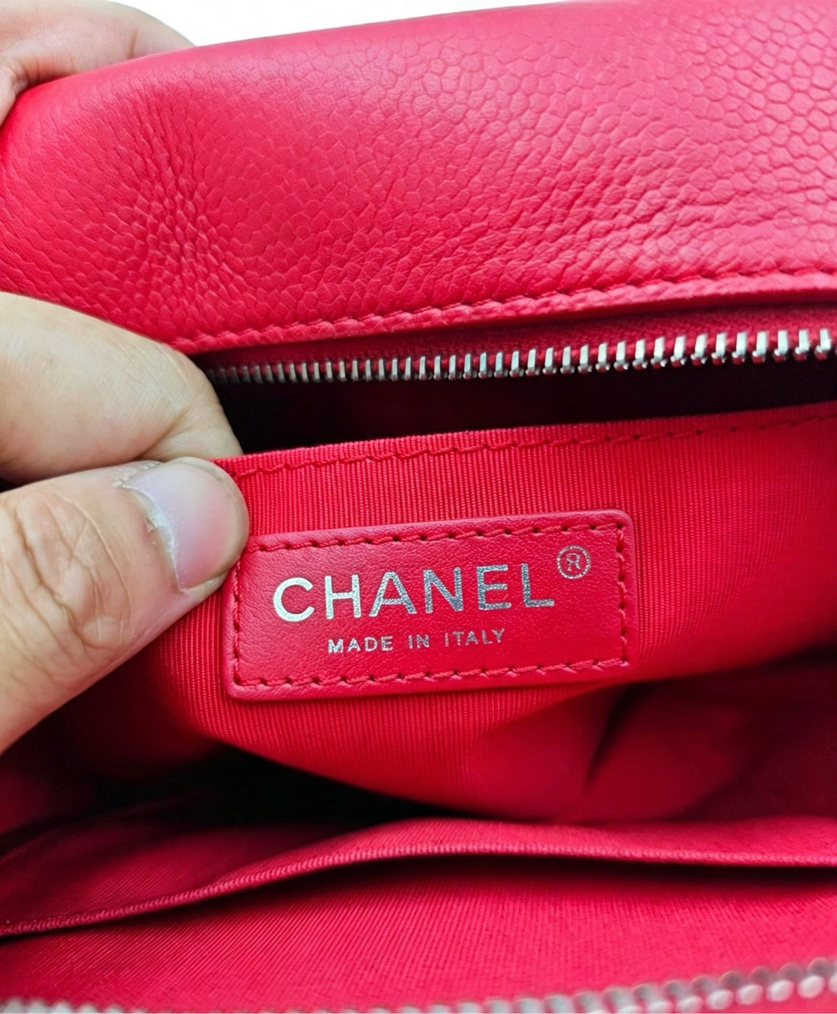 Chanel - Camera Bag - Leather - Red - (mini)