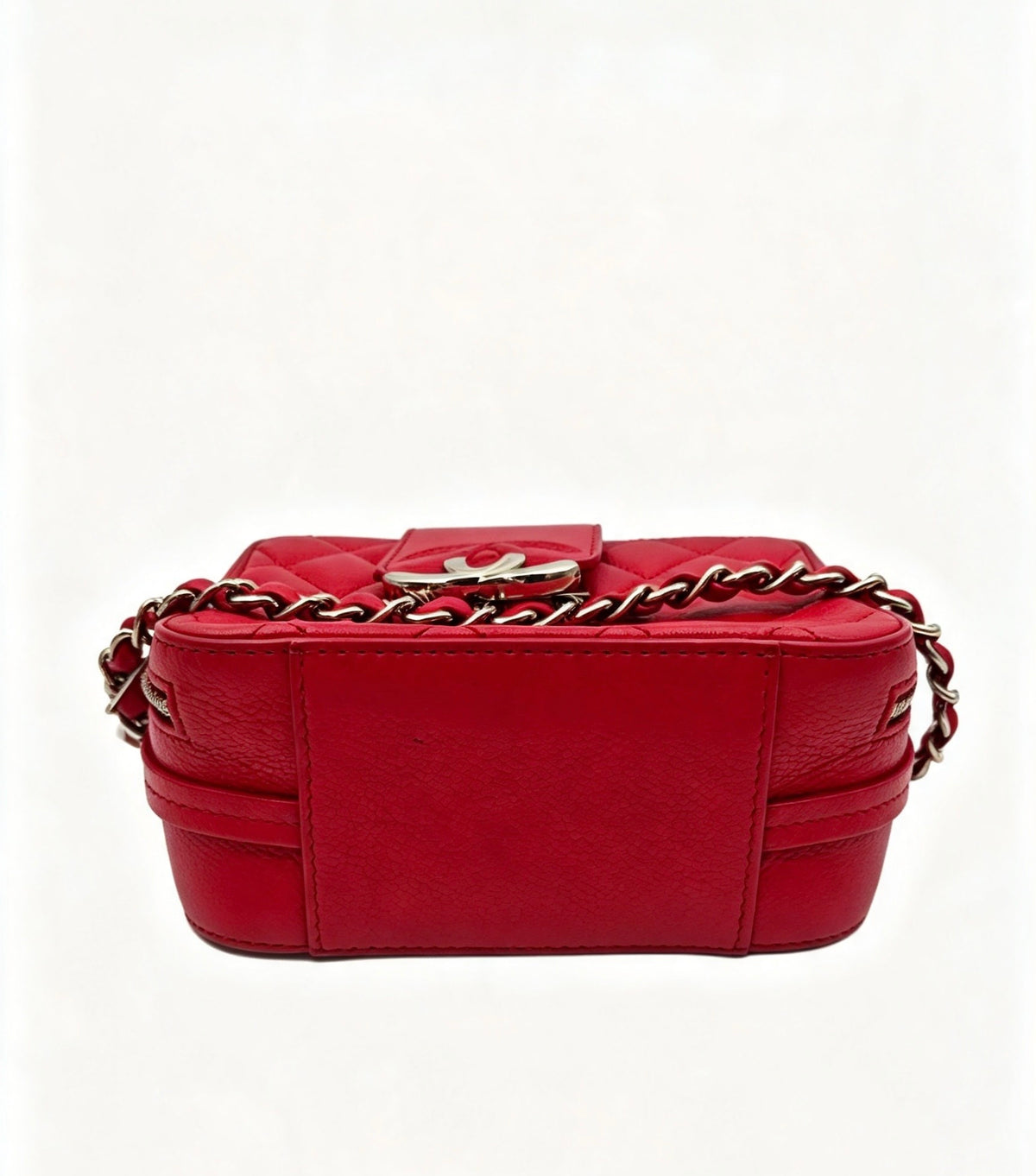 Chanel - Camera Bag - Leather - Red - (mini)