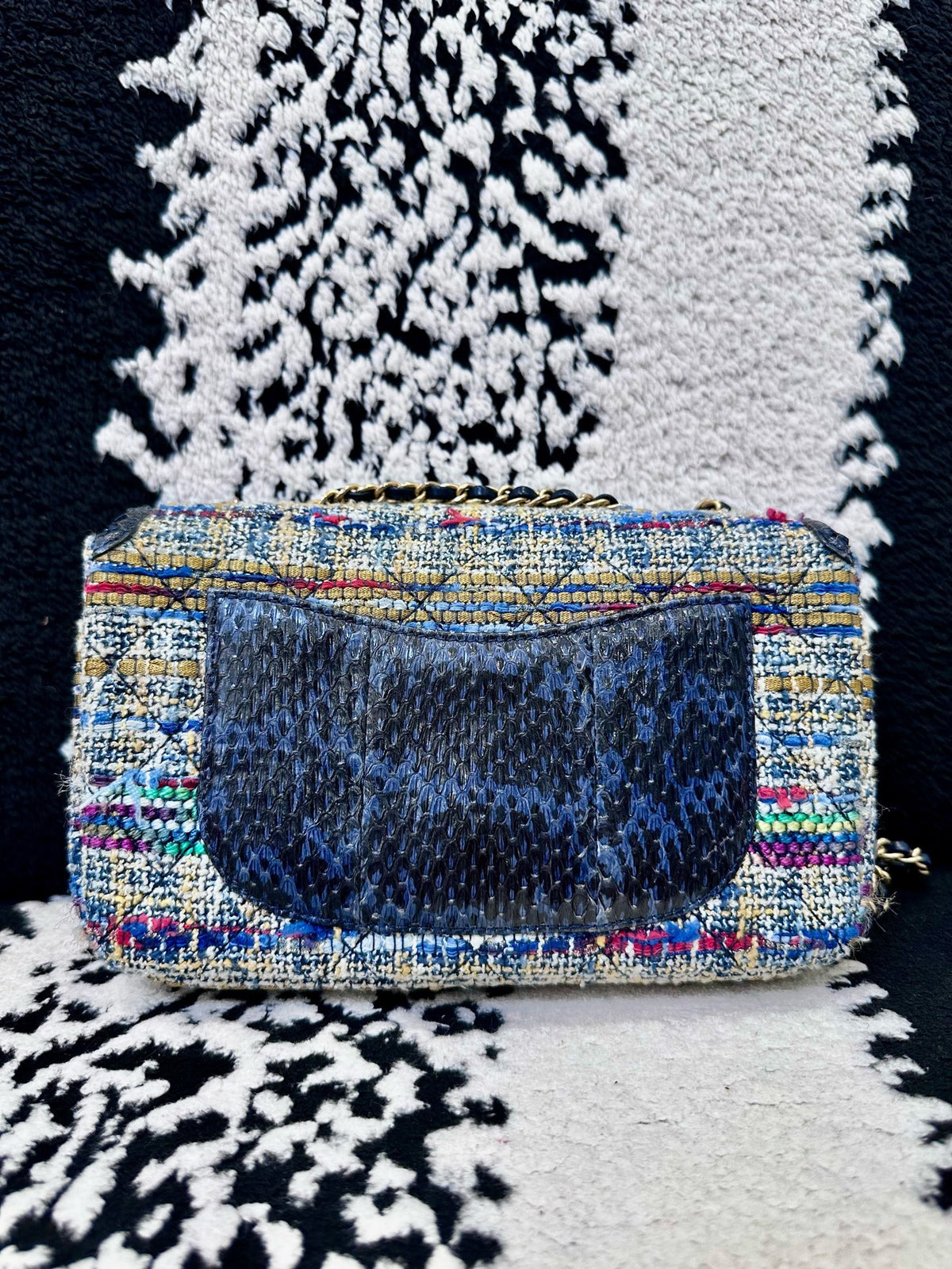 Chanel - CC Filigree Small - Cloth - Multicolour - (small)