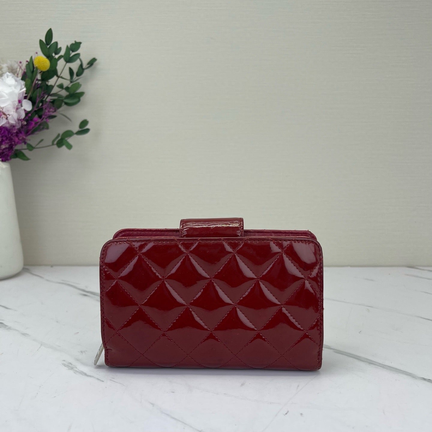 Chanel - CC - Patent leather - Red